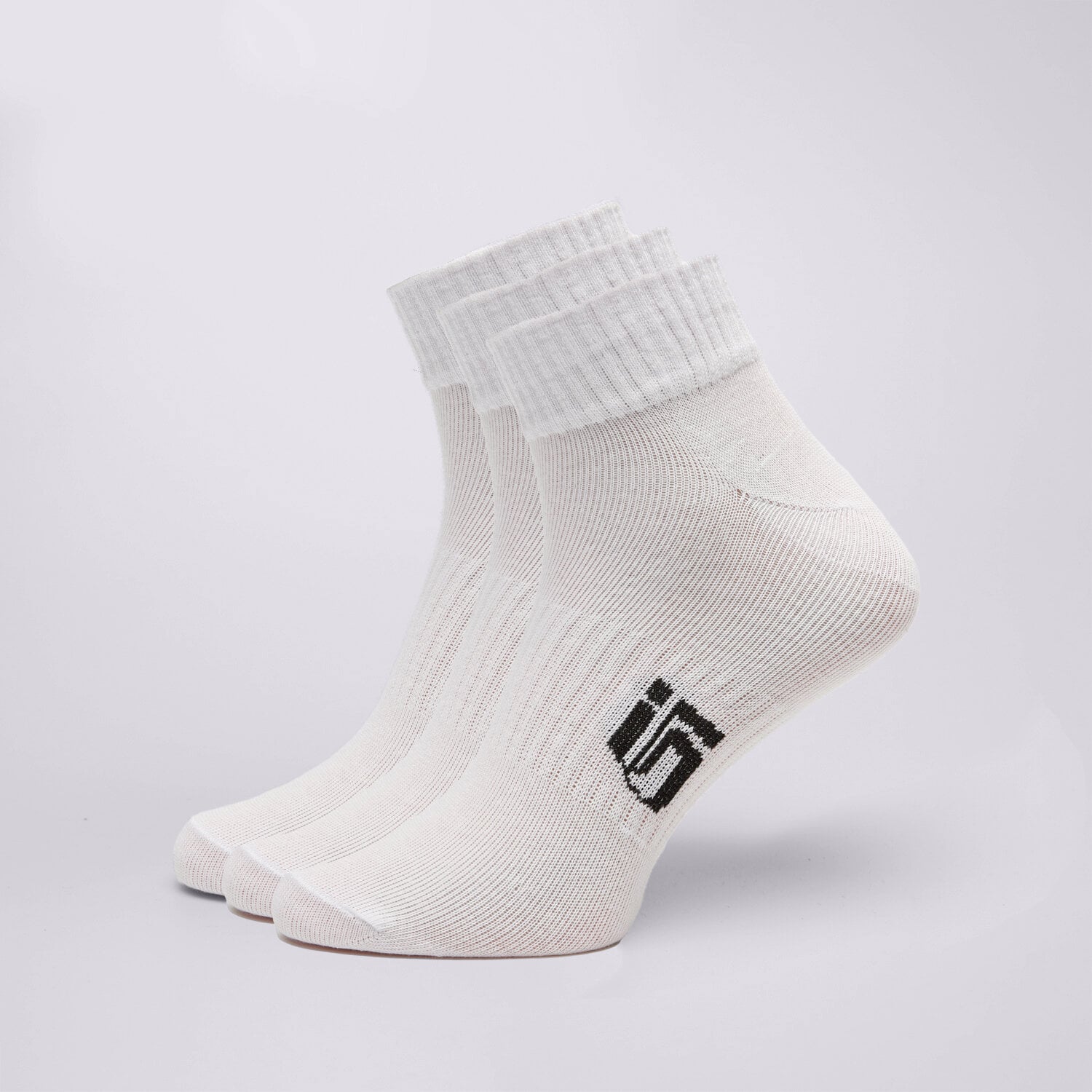 Skarpetki sportowe damskie SIZEER SKARPETY NISKIE 3PPK WHITE SISK3109 BIAŁY
