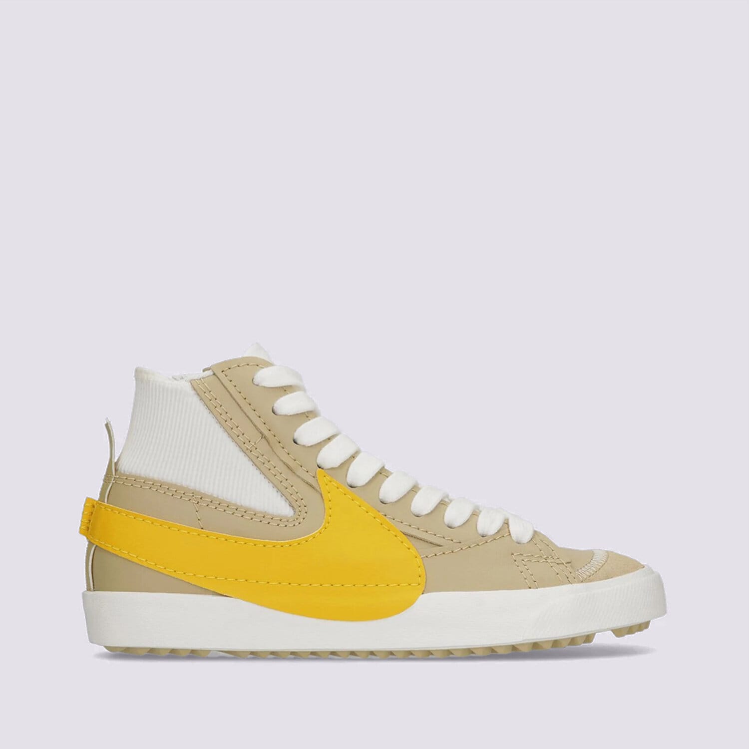 Buty sneakersy męskie NIKE BLAZER MID '77 JUMBO DH7690-700 BEŻOWY
