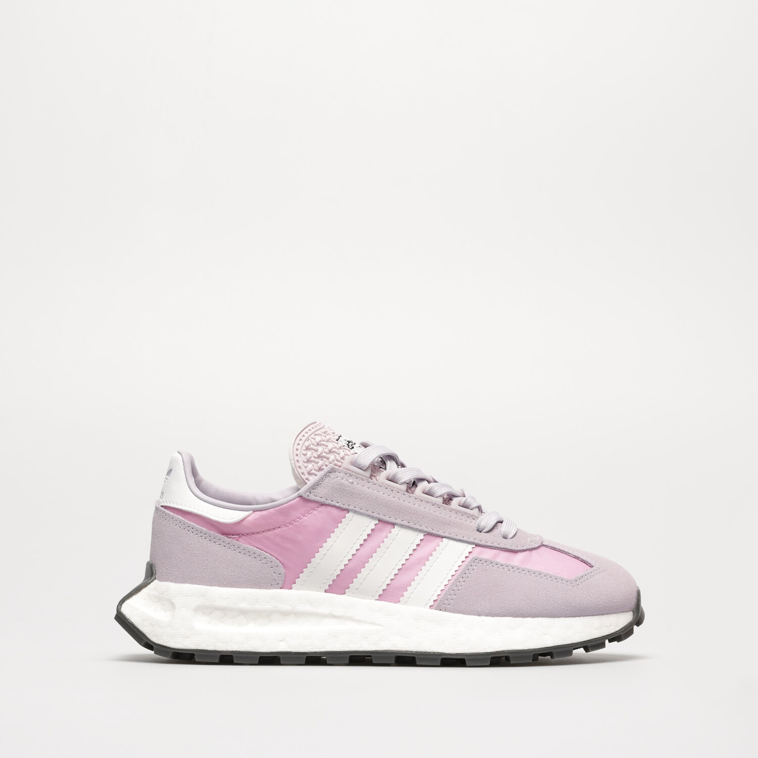 Buty sneakersy dla dzieci ADIDAS RETROPY E5 J HQ1531 FIOLETOWY