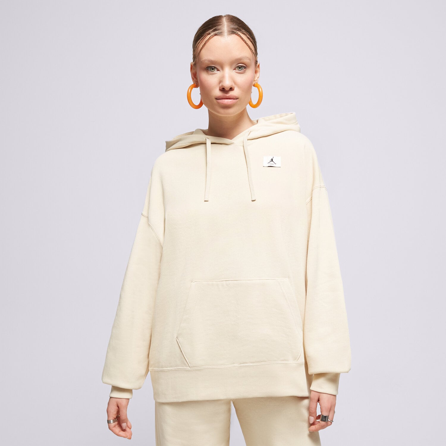 Bluza damska JORDAN BLUZA Z KAPTUREM W J FLIGHT FLC H DQ4603-234 BEŻOWY