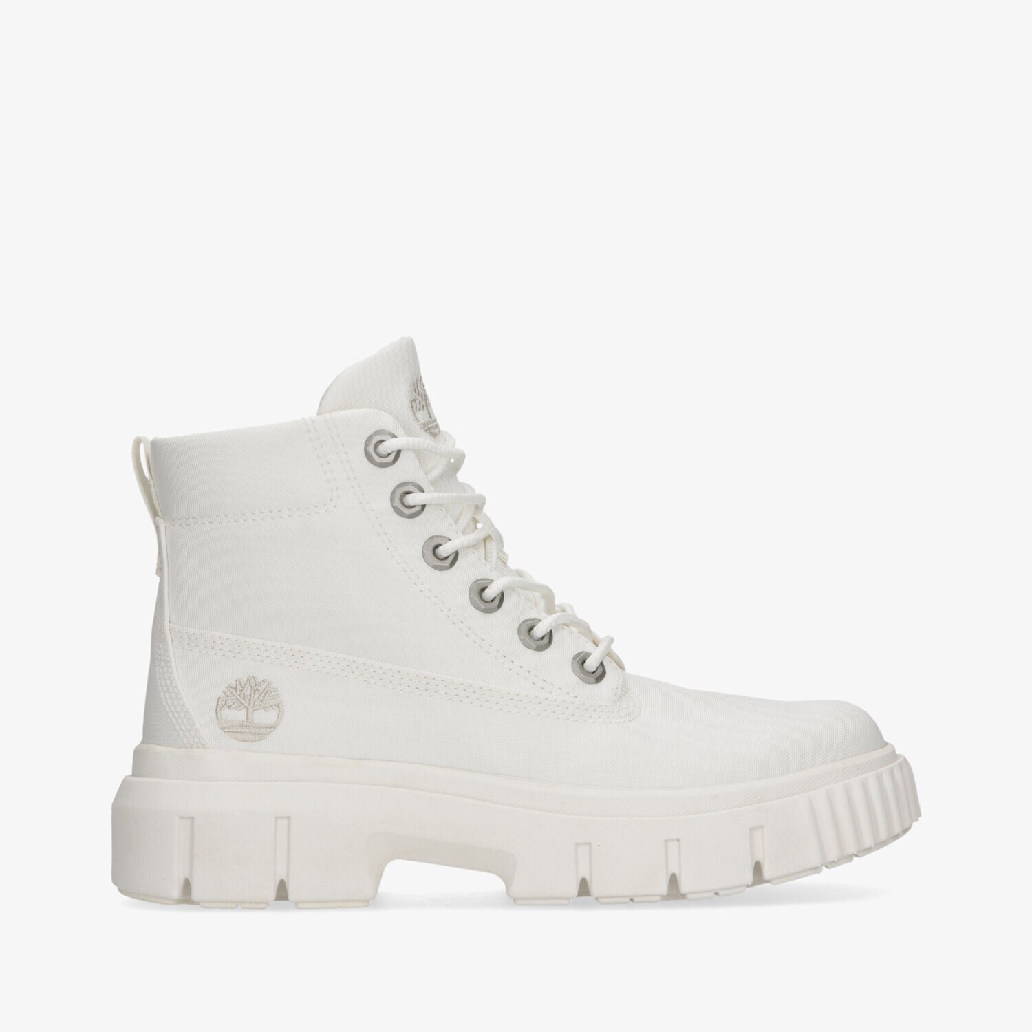 Buty casual damskie TIMBERLAND GREYFIELD FABRIC BOOT TB0A2JFQL771 BIAŁY