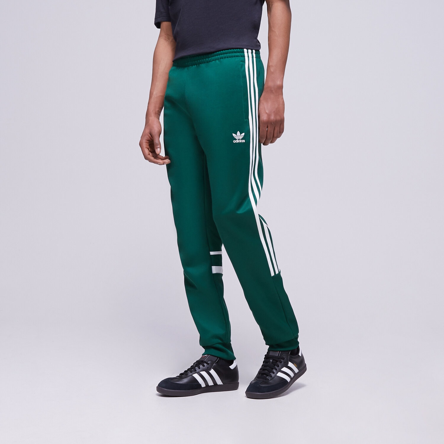 Spodnie sportowe męskie ADIDAS SPODNIE CUTLINE PANT IC9263 ZIELONY