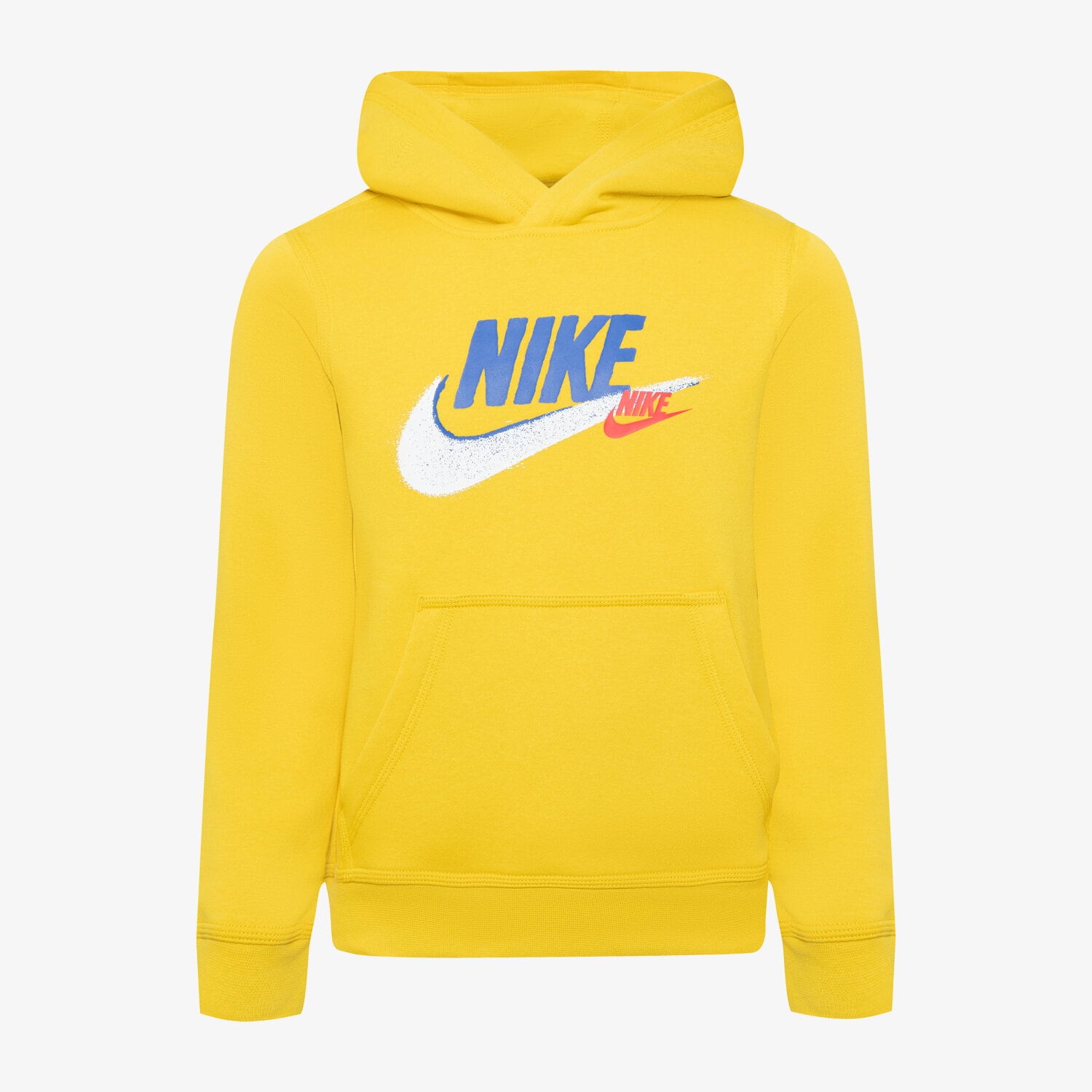 Sportowa bluza dziecięca NIKE BLUZA Z KAPTUREM B NSW SI FLC PO HOODIE FD1197-709 MULTICOLOR