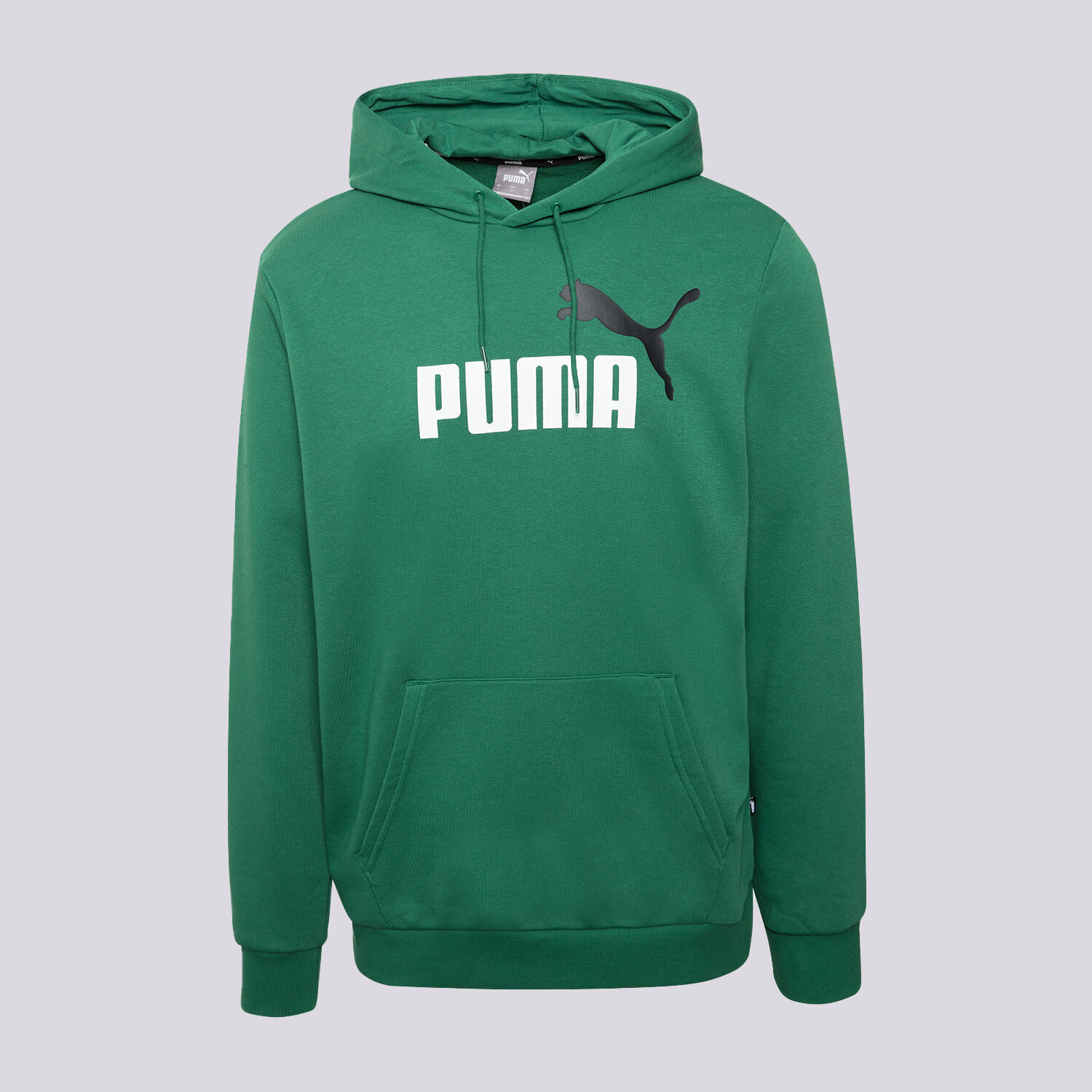 Bluza męska PUMA BLUZA Z KAPTUREM ESS+ 2 COL 58676537 ZIELONY