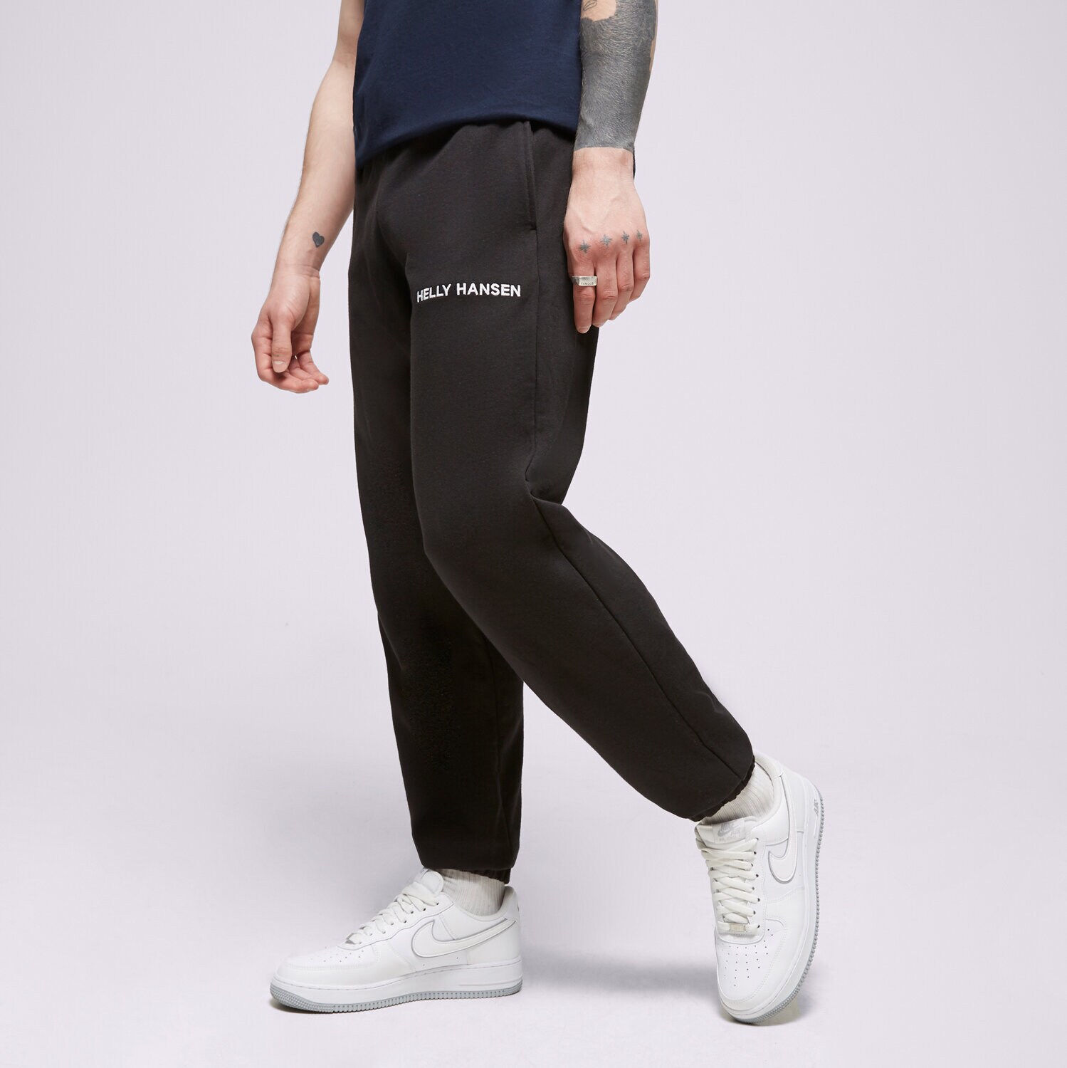 Spodnie sportowe męskie HELLY HANSEN SPODNIE CORE SWEAT PANT 53926992 CZARNY