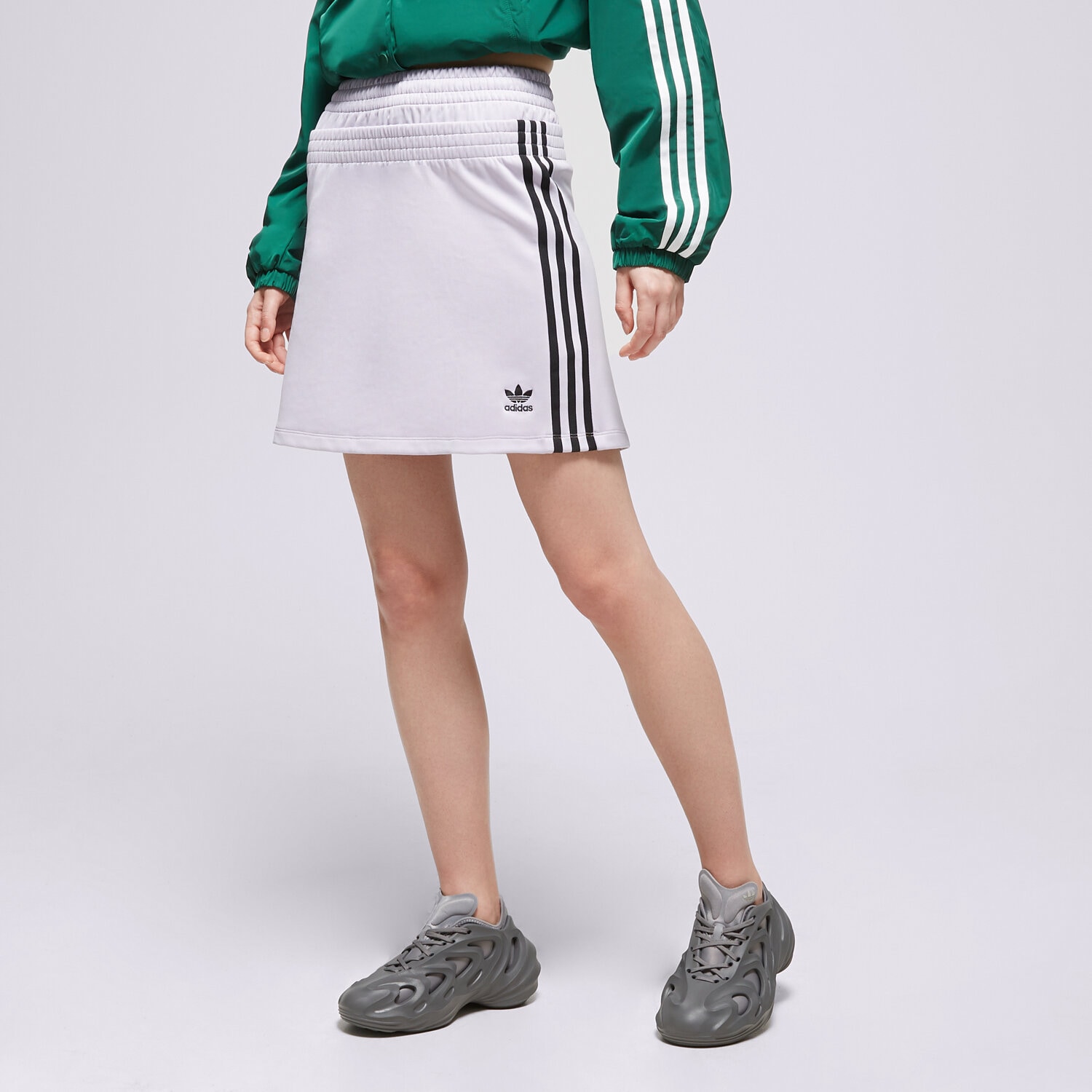 Modna sukienka sportowa ADIDAS SPÓDNICZKA SKIRT IC3142 FIOLETOWY