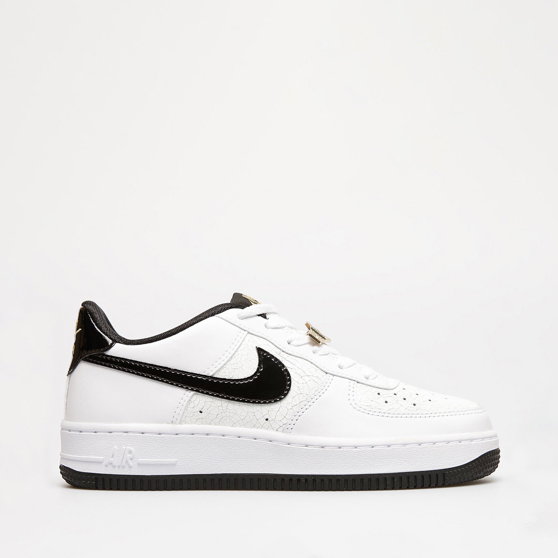 Buty sneakersy dla dzieci NIKE AIR FORCE 1 LV8 (GS) DQ0300-100 BIAŁY