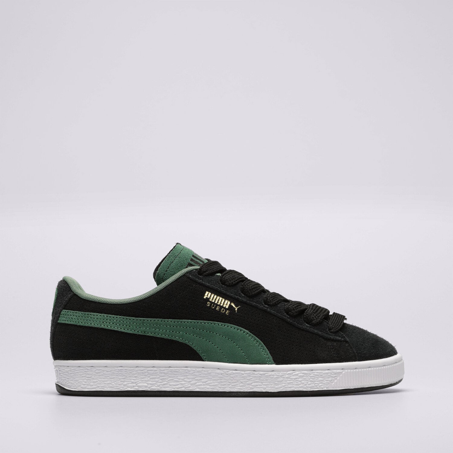 Buty sneakersy męskie PUMA SUEDE CLASSIC XXI 38946201 CZARNY