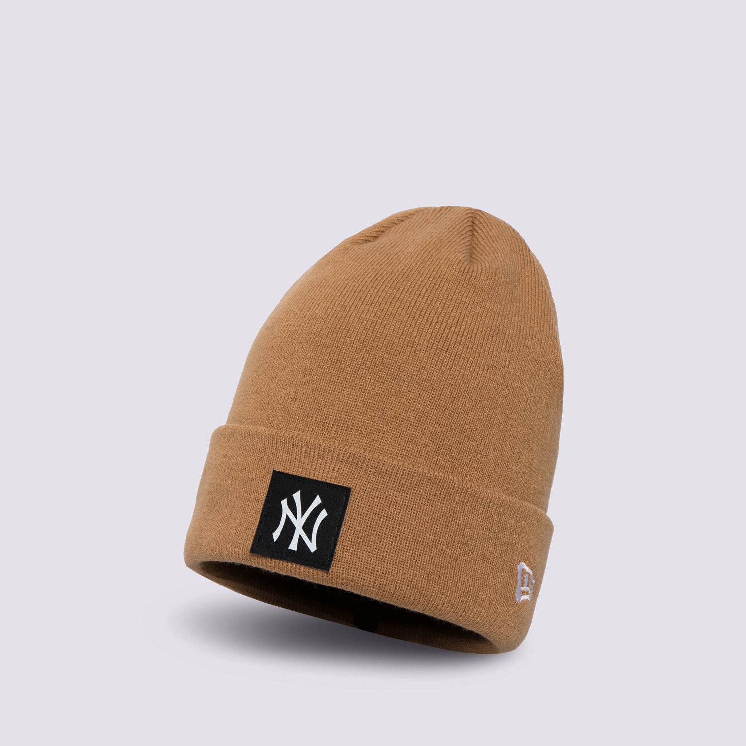 Czapka zimowa męska NEW ERA CZAPKA TEAM BEANIE NYY BRWN NEW YORK YANKEES WHT 60141873 BRĄZOWY