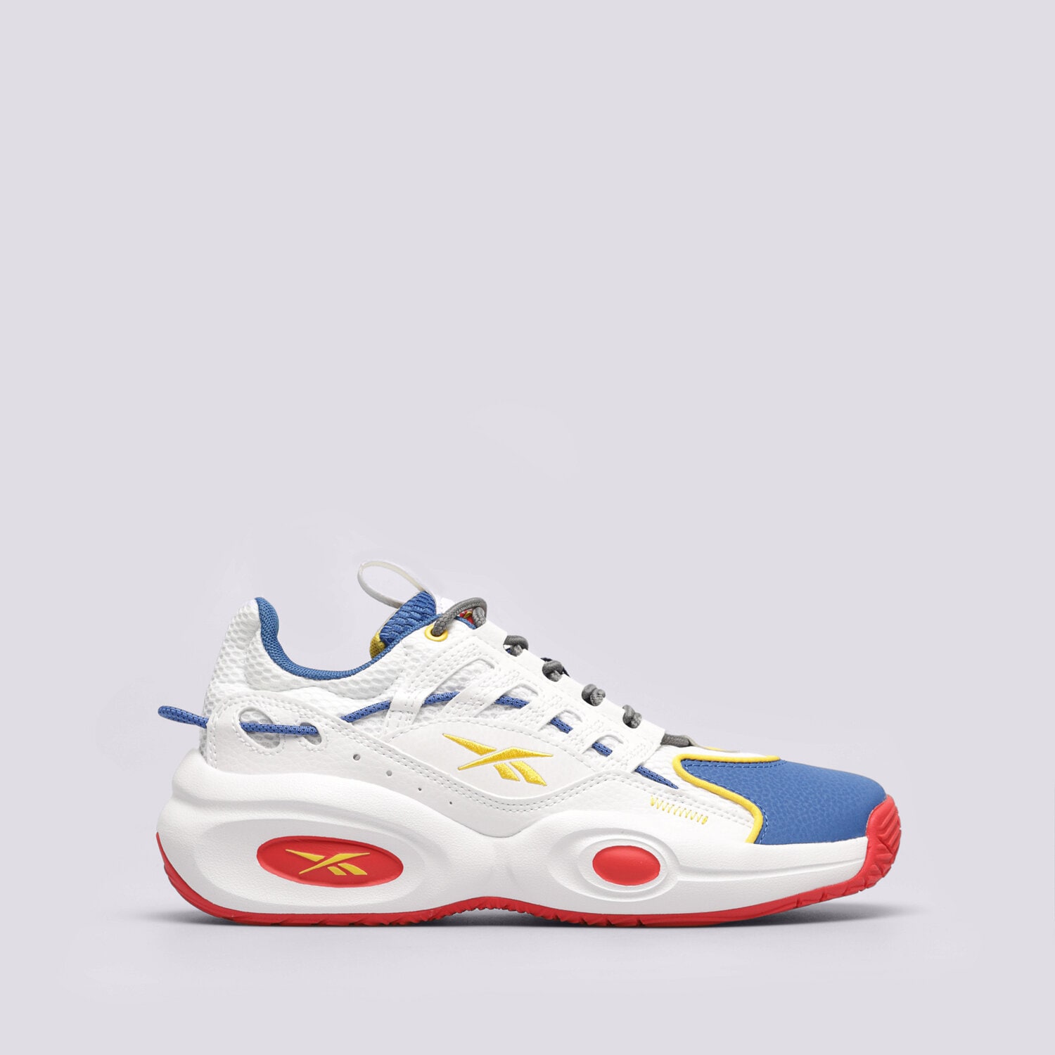 Buty sneakersy dla dzieci REEBOK SOLUTION MID  HP4387 BIAŁY