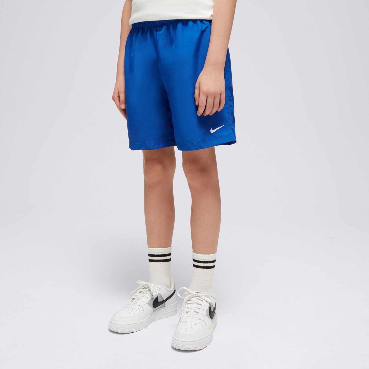 NIKE SZORTY B NK DF MULTI WVN DX5382-480 NIEBIESKI