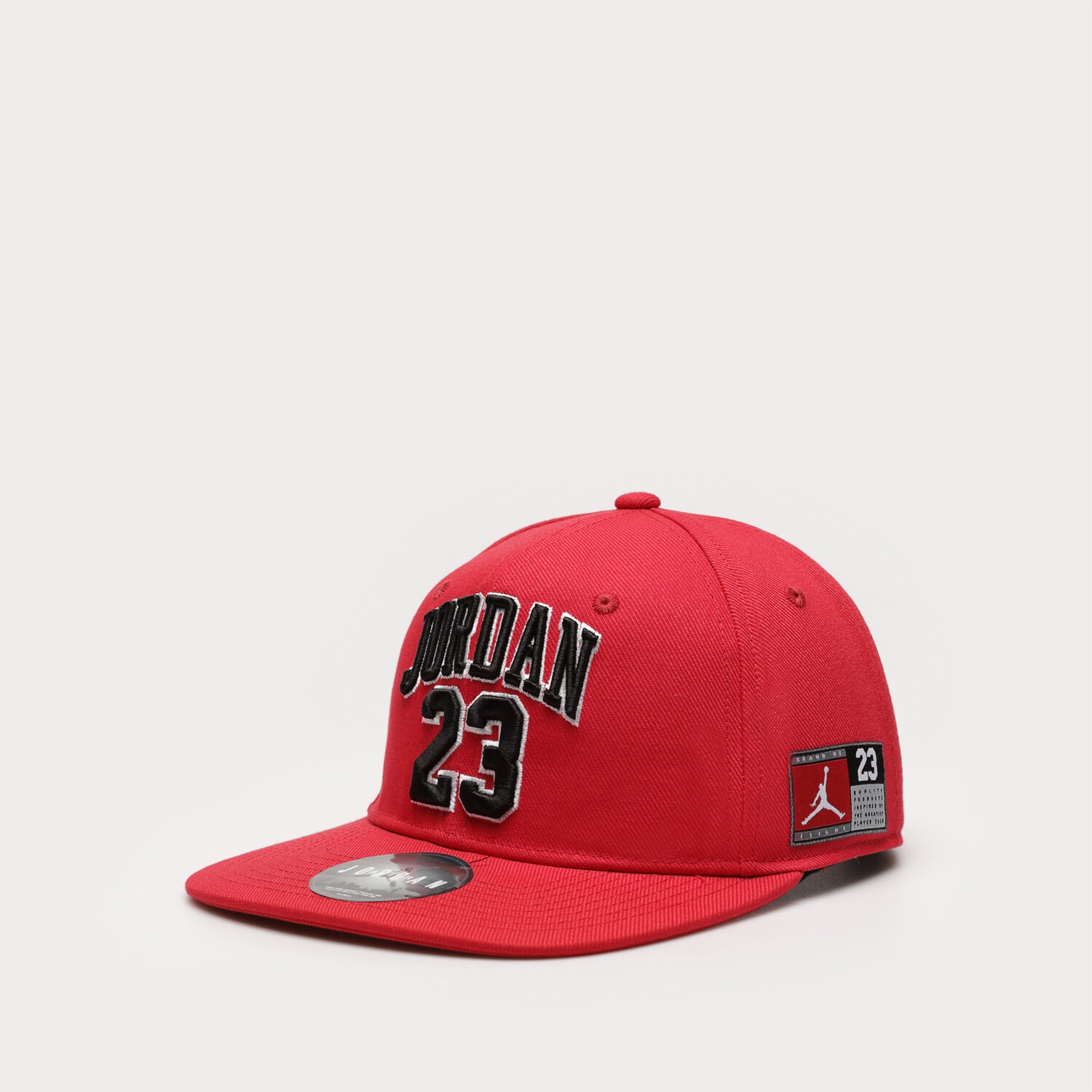 Czapka z daszkiem dla dzieci JORDAN CZAPKA JERSEY FLATBRIM CAP 9A0781R78 BORDOWY