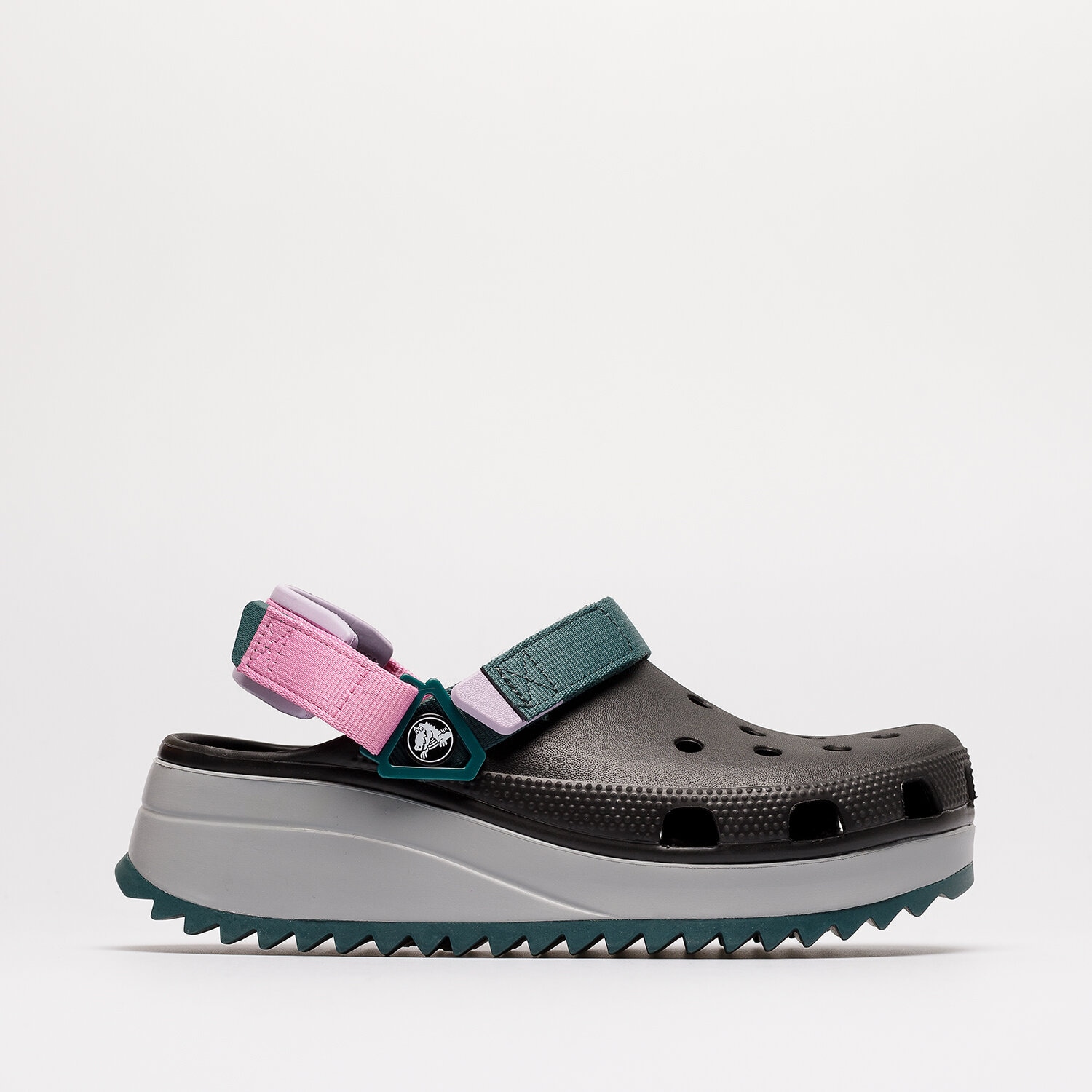 Klapki damskie CROCS CLASSIC HIKER 206772-988 CZARNY