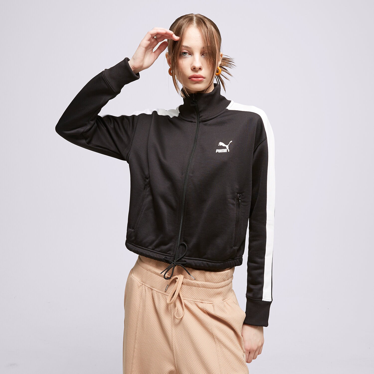 Bluza damska PUMA BLUZA ROZPINANA 533519 533519 01 CZARNY