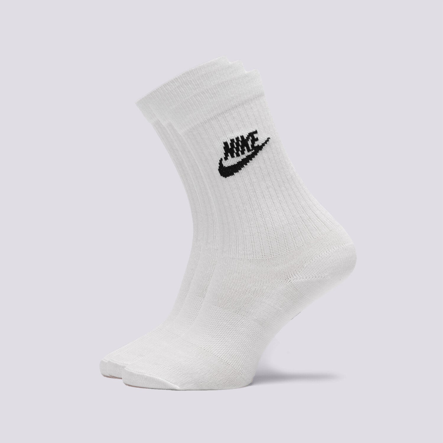 Skarpetki sportowe damskie NIKE SKARPETY SPORTSWEAR EVERYDAY ESSENTIAL DX5025-100 BIAŁY