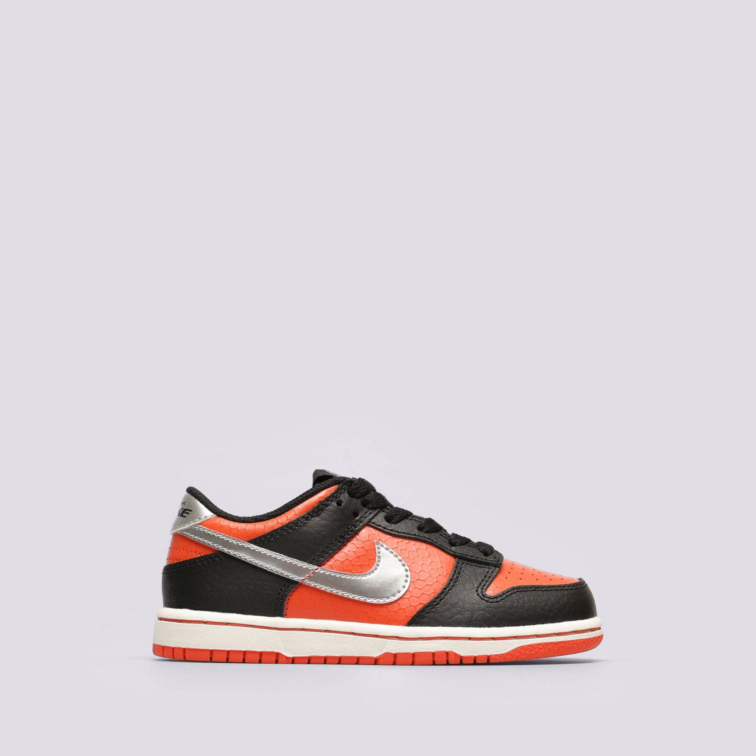 Buty sneakersy dla dzieci NIKE DUNK LOW DV1988-001 CZARNY