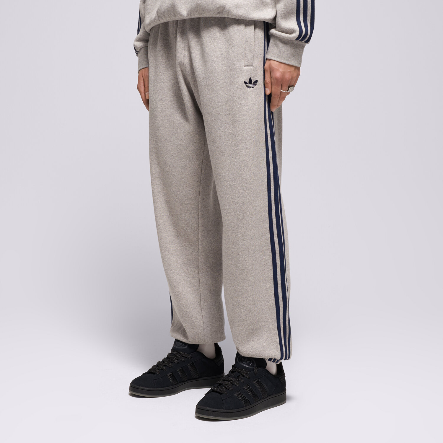 Spodnie sportowe męskie ADIDAS SPODNIE 3S SWTPNT KV9276 SZARY