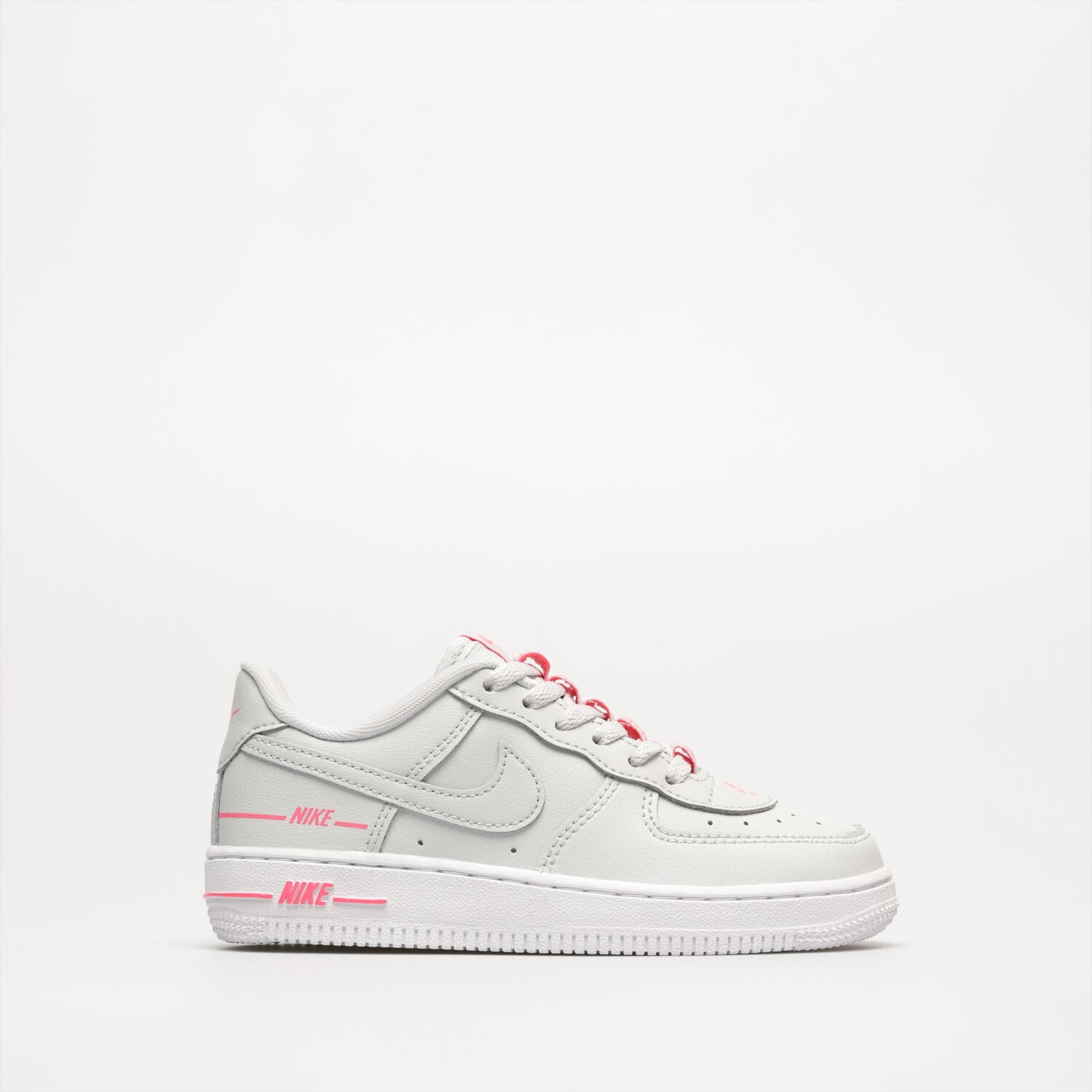 Buty sneakersy dla dzieci NIKE FORCE 1 LV8 3 CJ4113-002 SZARY