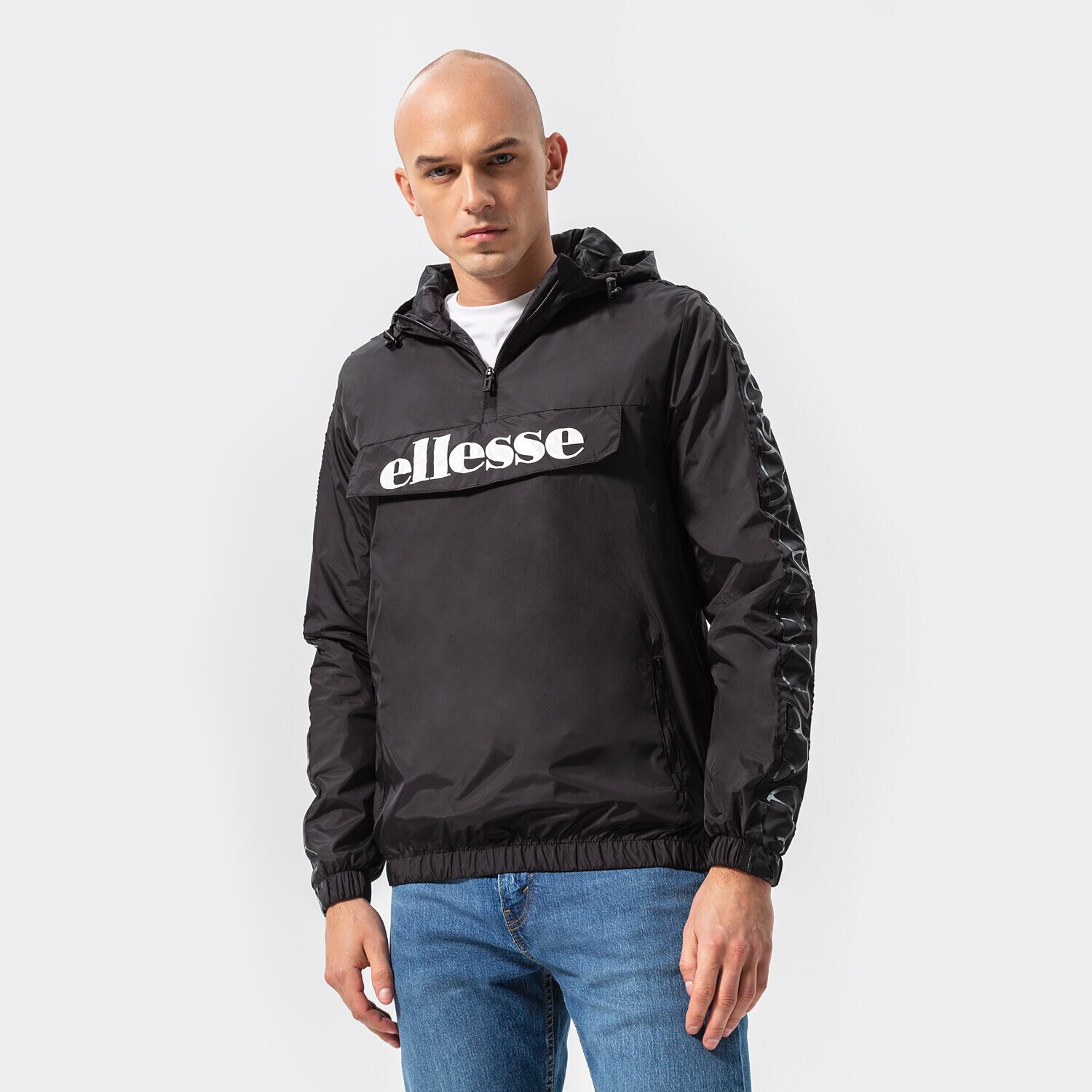 Kurtka zimowa męska ELLESSE KURTKA SLOWJARI JACKET BLK SHL13369011 CZARNY