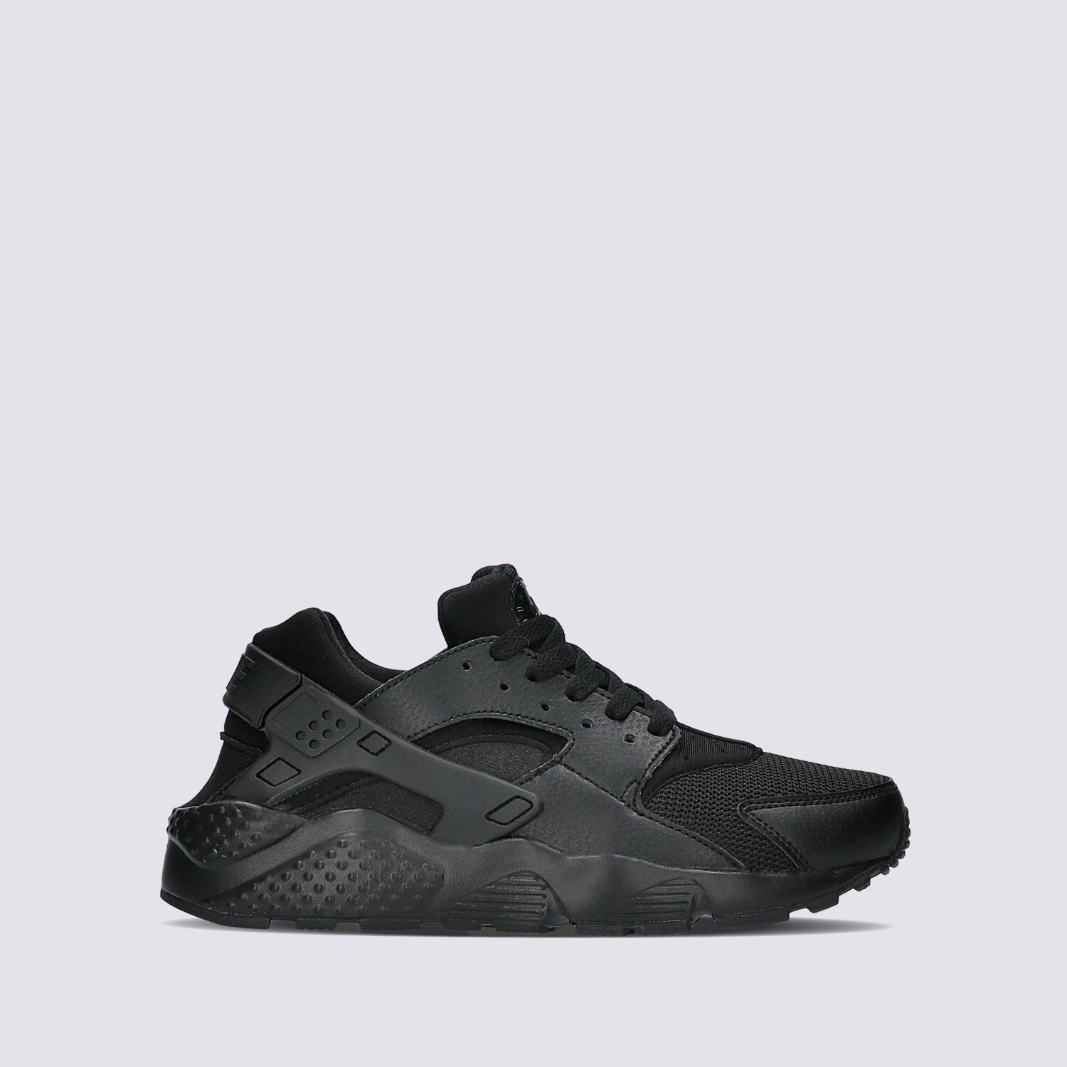 Buty sneakersy dla dzieci NIKE HUARACHE RUN  654275-016 CZARNY