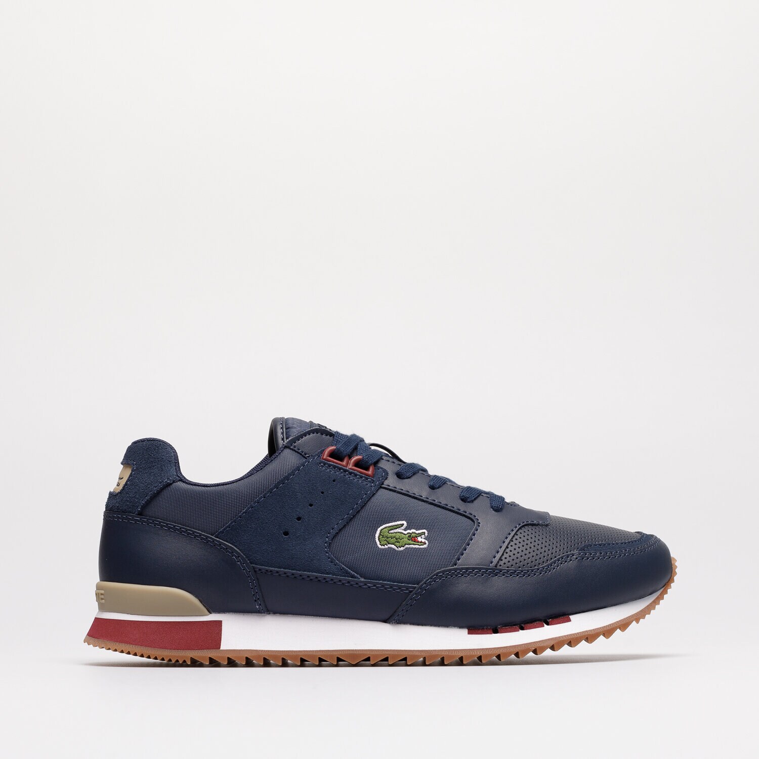 Buty sneakersy męskie LACOSTE PARTNER PISTE 222 1 744SMA0051GU1 GRANATOWY