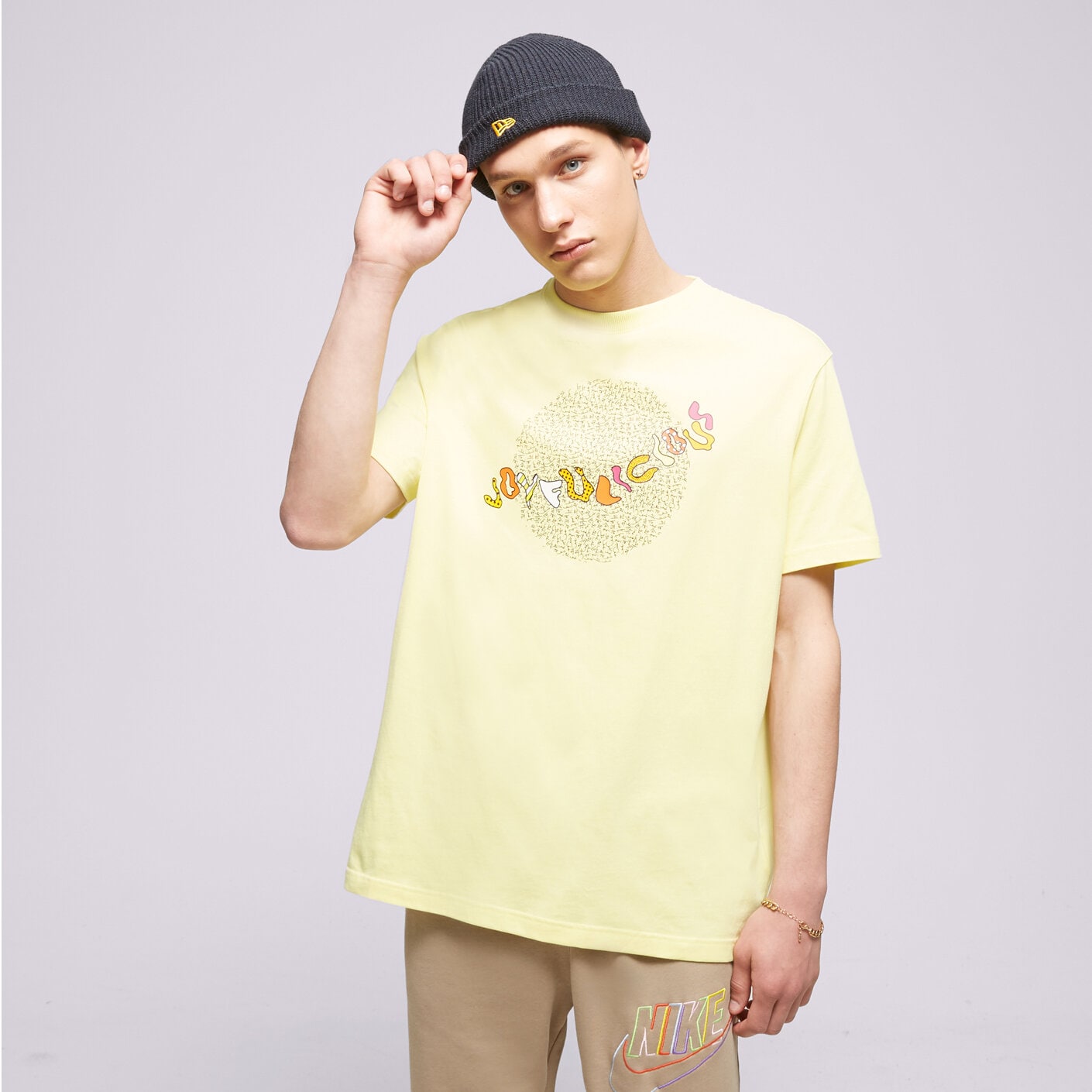 Koszulka, t-shirt sportowy męski PUMA T-SHIRT 532234 532234 49 ŻÓŁTY