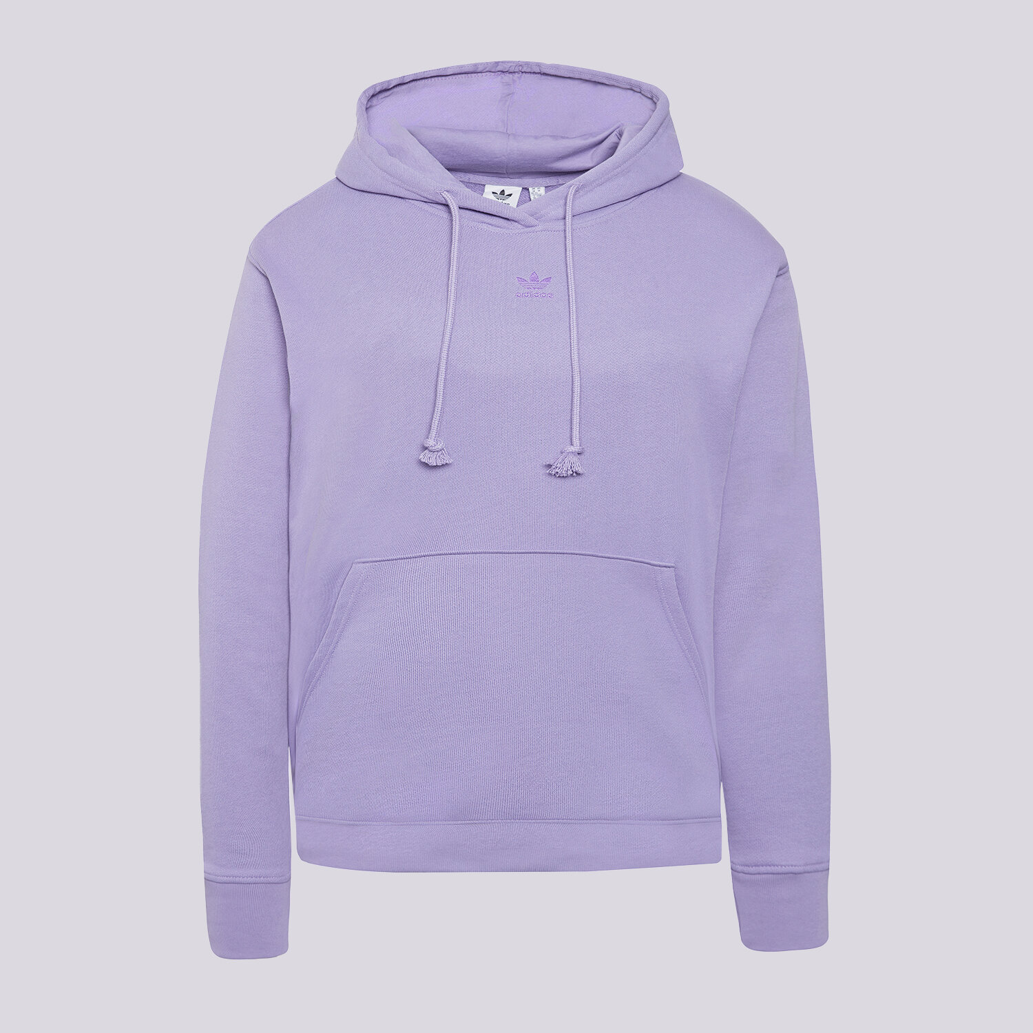 Bluza damska ADIDAS BLUZA Z KAPTUREM HOODIE SIZE PLUS IA6517 FIOLETOWY