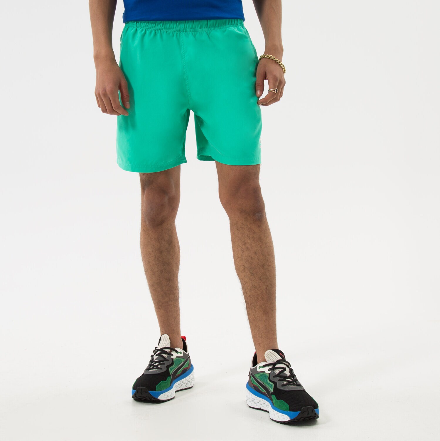 Krótkie spodenki, szorty męskie ADIDAS SZORTY HE9422 HE9422 ZIELONY