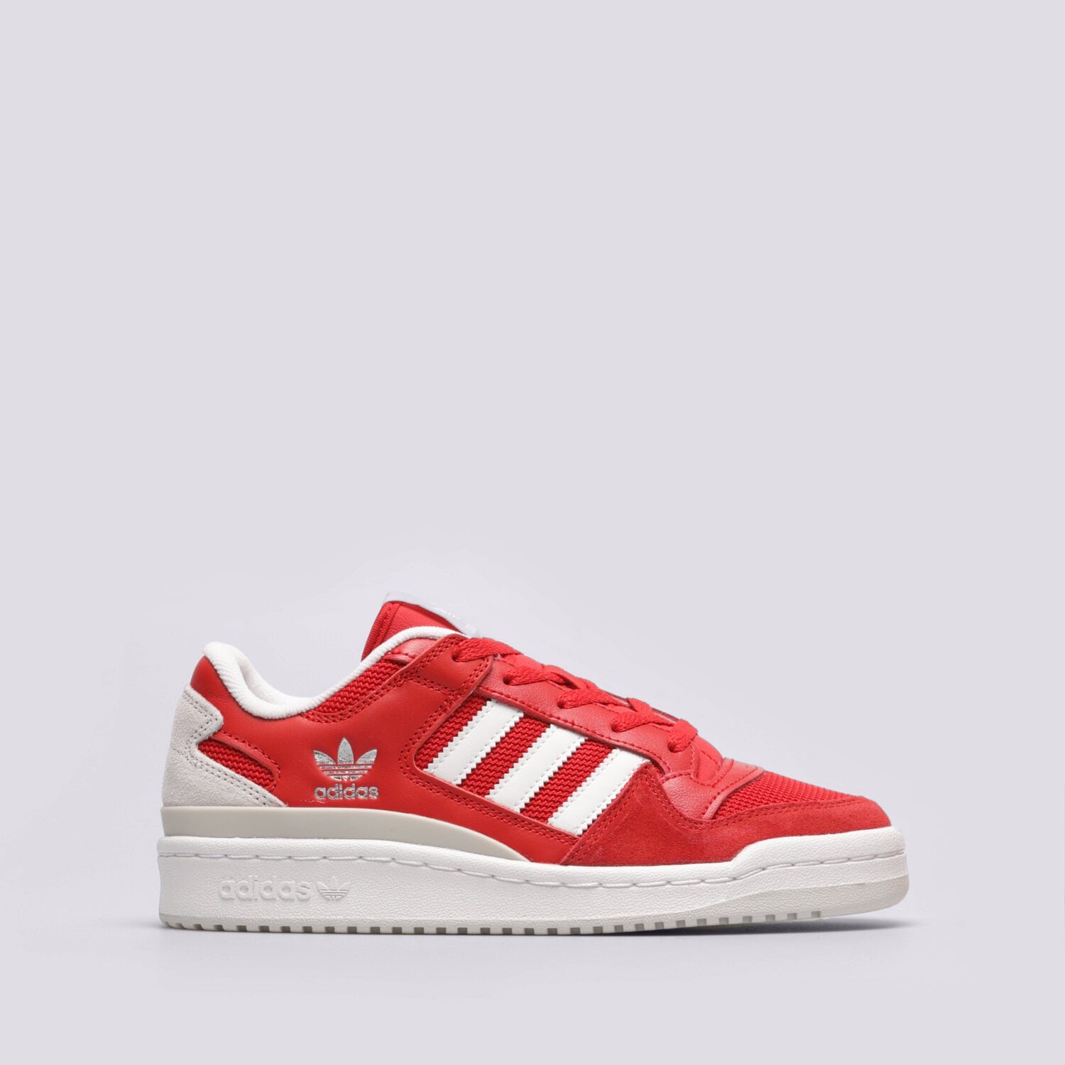Buty sneakersy dla dzieci ADIDAS FORUM LOW CL J HQ7164 CZERWONY