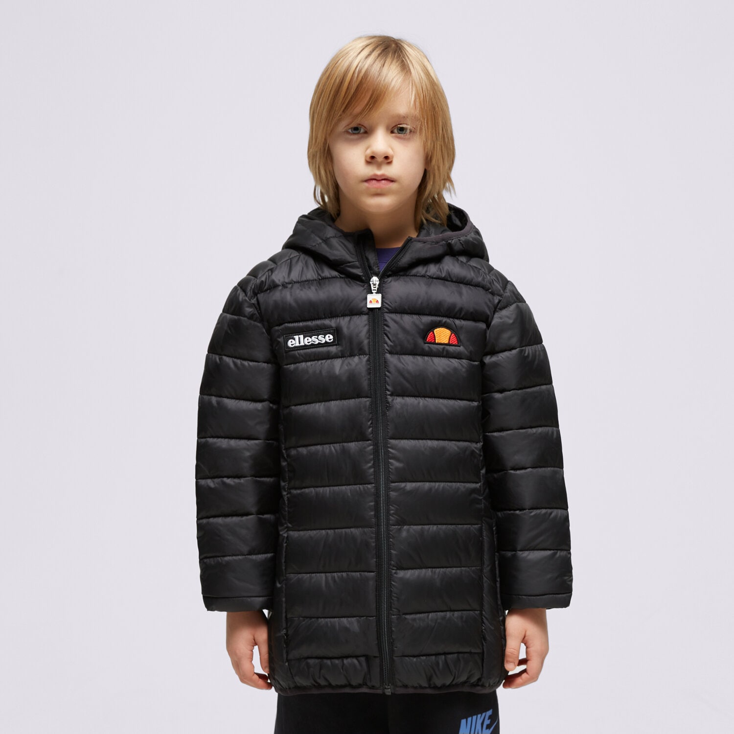 Dziecięca kurtka przejściowa (wiosenna/jesienna) ELLESSE KURTKA PUCHOWA VALENTINA JNR BLK PADDED JACKET