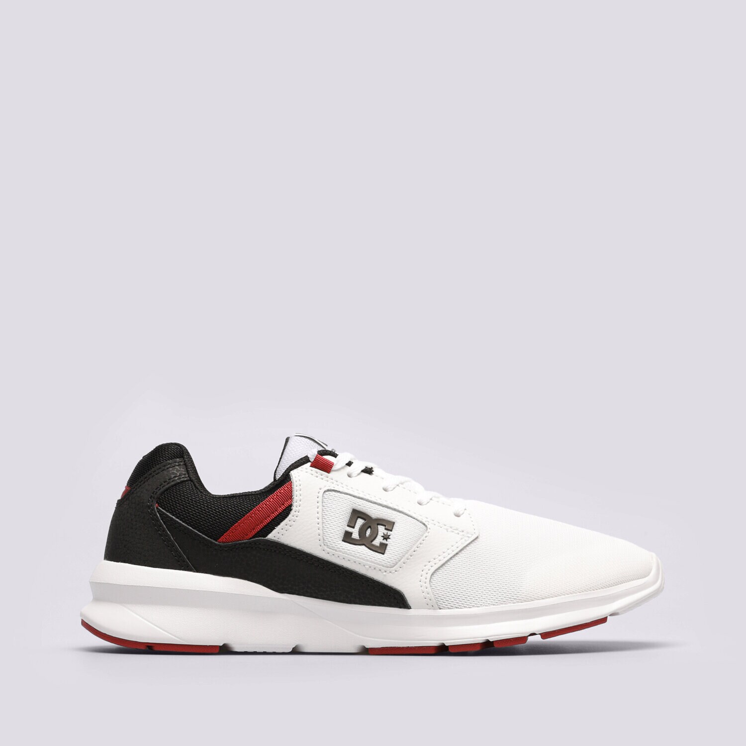 Buty sneakersy męskie DC SKYLINE ADYS400066WTR BIAŁY