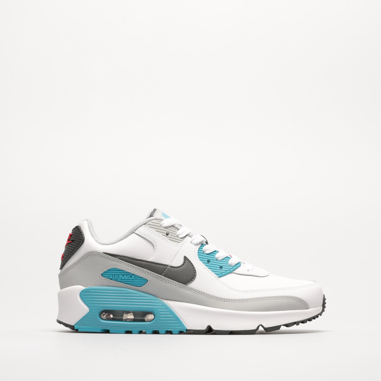 Buty sneakersy dla dzieci NIKE AIR MAX 90 LTR GS CD6864-108 BIAŁY