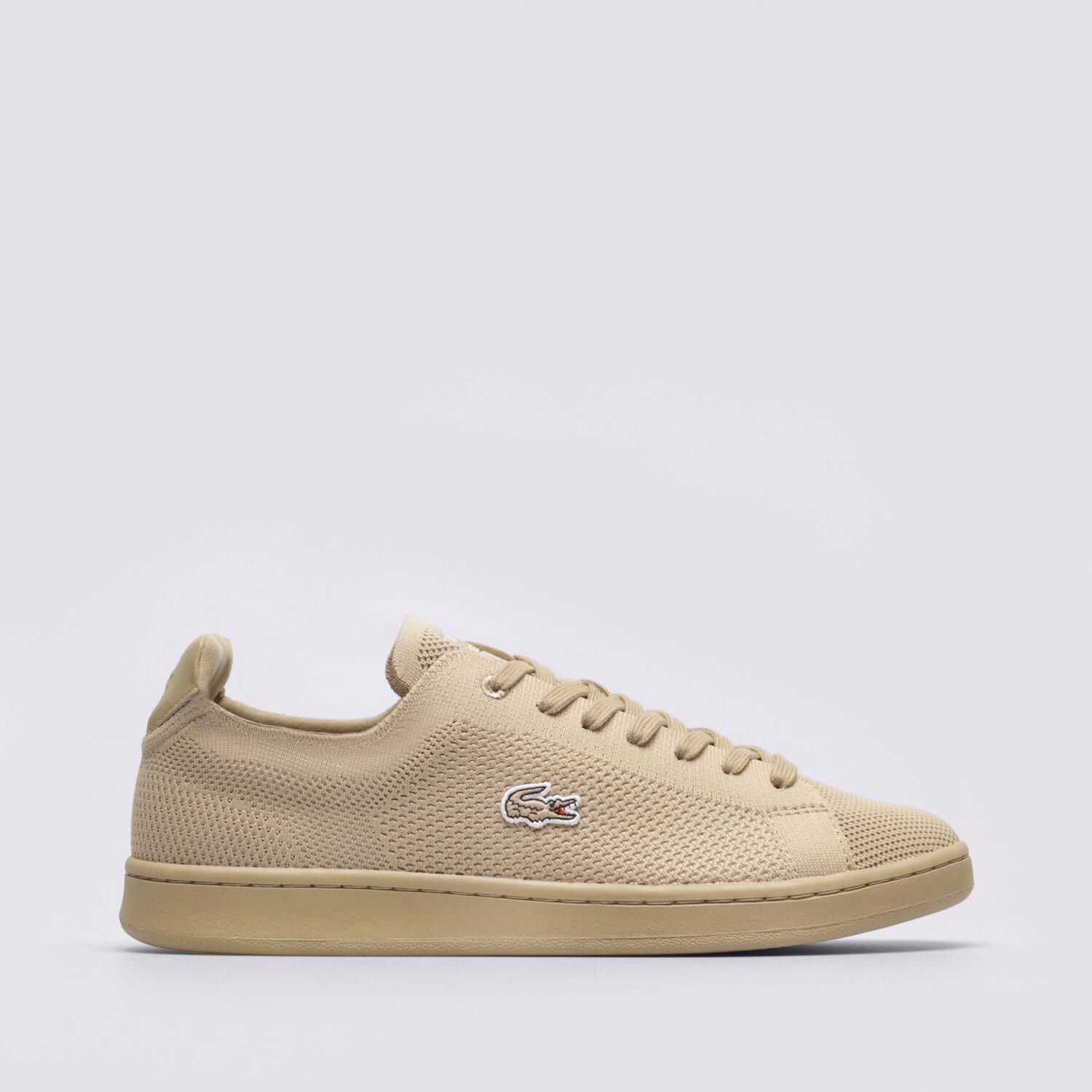 Buty sneakersy męskie LACOSTE CARNABY PIQUEE 123 1 SMA 745SMA00233T2 BEŻOWY