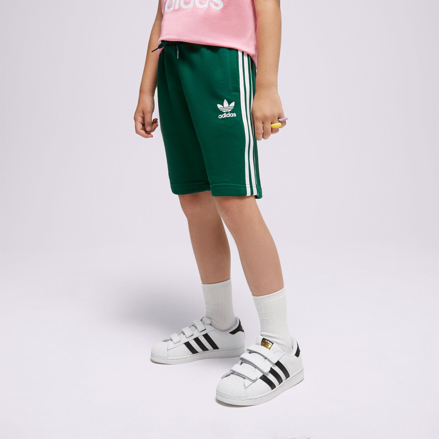 ADIDAS SZORTY SHORTS BOY IC3117 ZIELONY