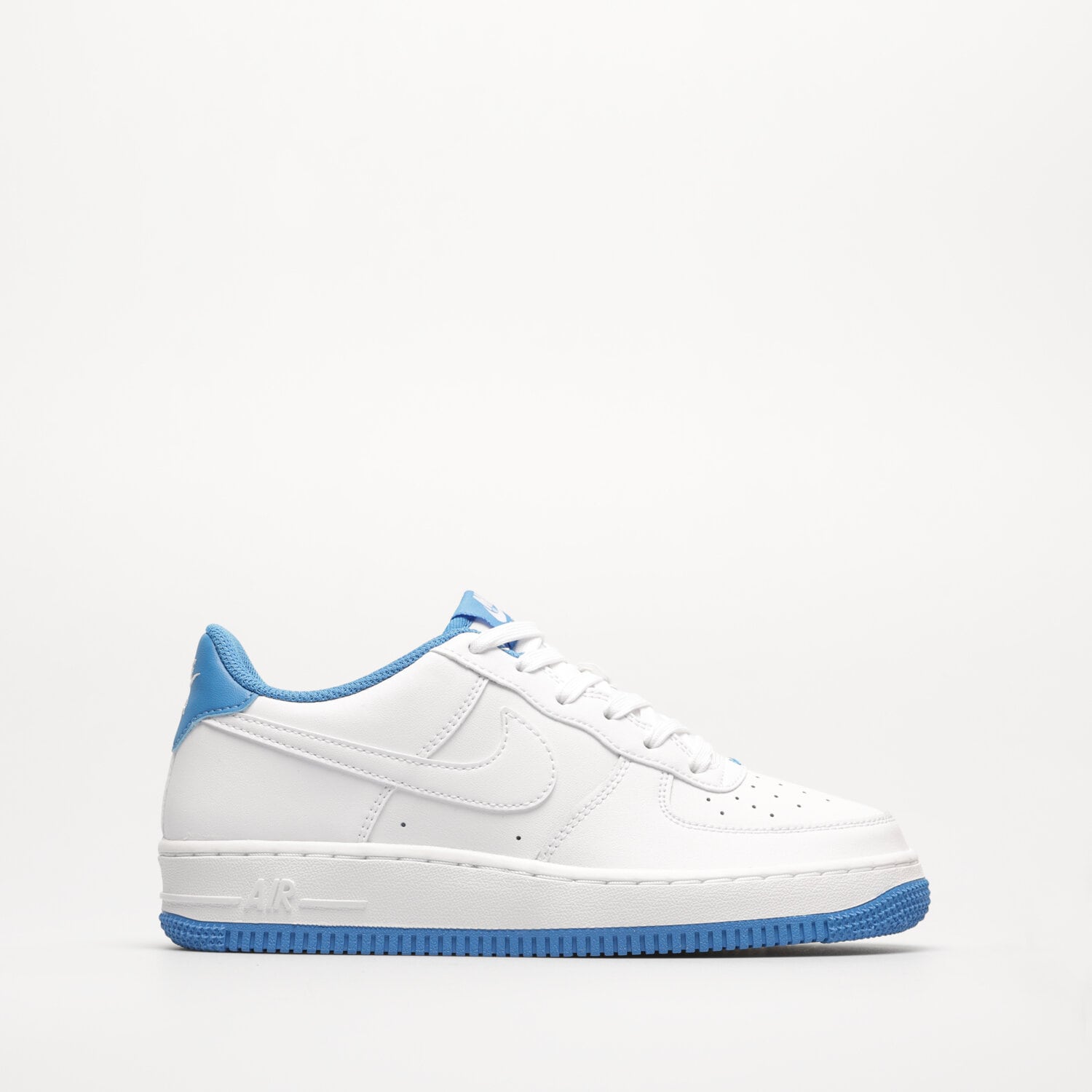 Buty sneakersy dla dzieci NIKE AIR FORCE 1 BG DV1331-101 BIAŁY