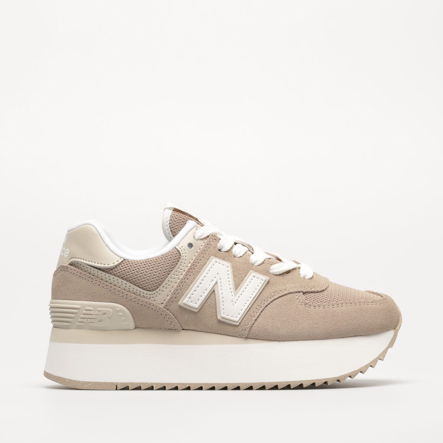 Buty sneakersy damskie NEW BALANCE 574 WL574ZSM BRĄZOWY
