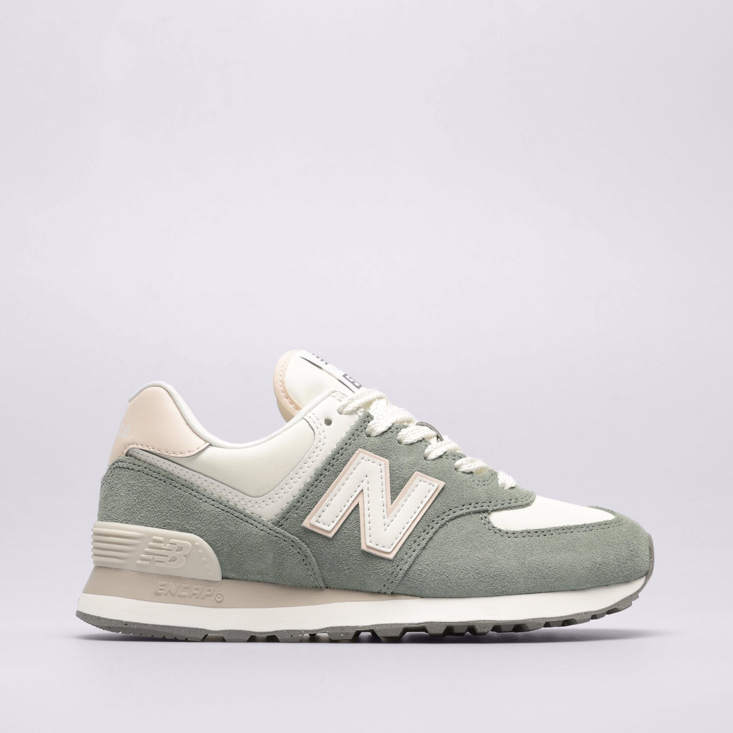 Buty sneakersy damskie NEW BALANCE 574 WL574AJ2 ZIELONY