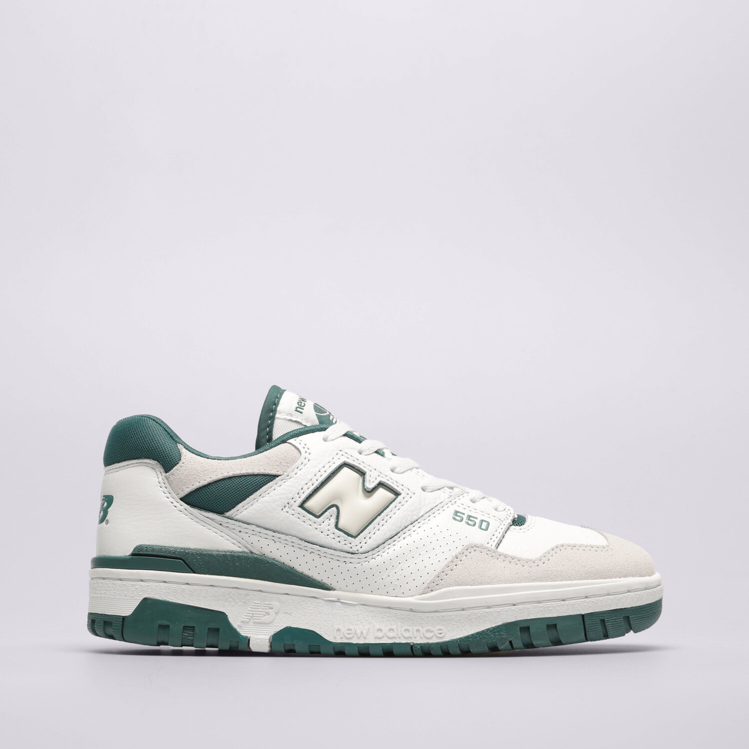 Buty sneakersy męskie NEW BALANCE 550  BB550STA BIAŁY