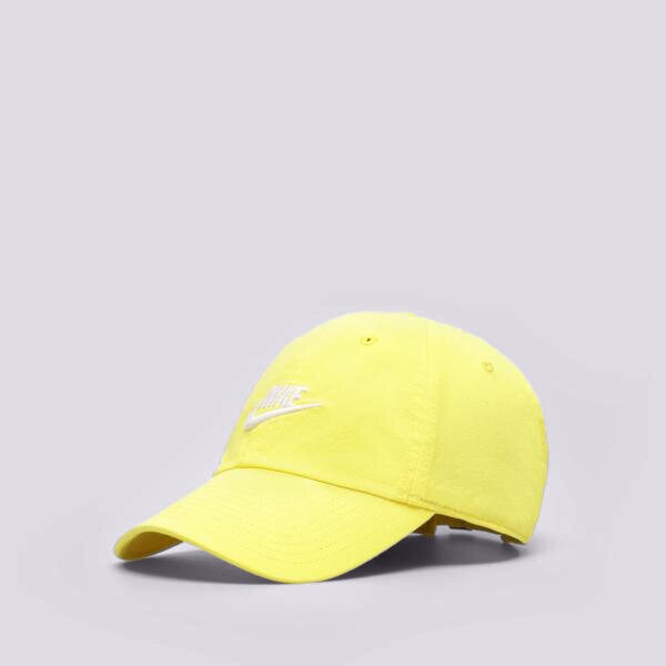 Czapka z daszkiem dla dzieci NIKE CZAPKA HERITAGE86 FUTURA WASHED  913011-732 ŻÓŁTY