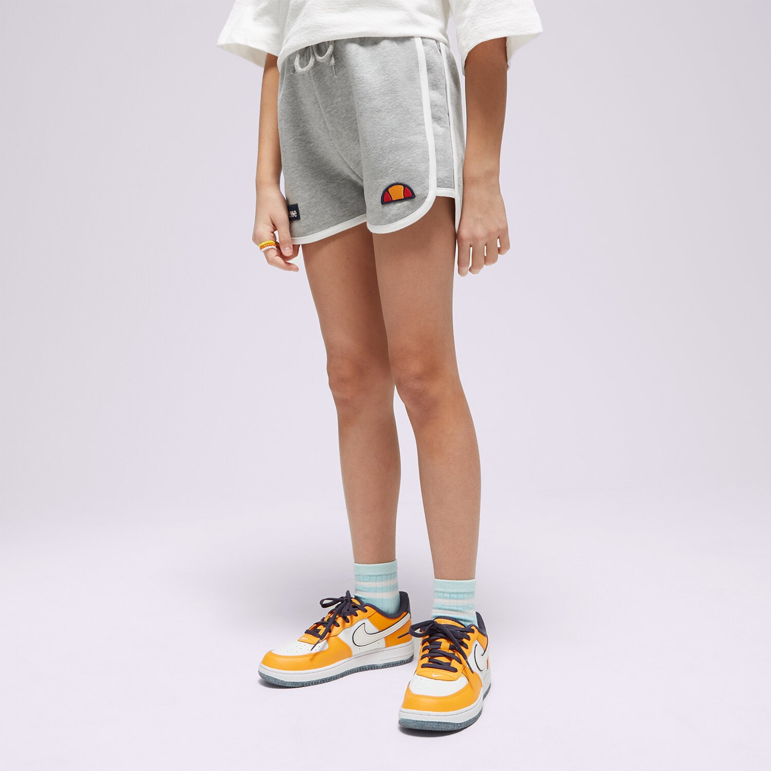 ELLESSE SZORTY VICTENA SHORT JNR GREY MRL S4E08601112 SZARY