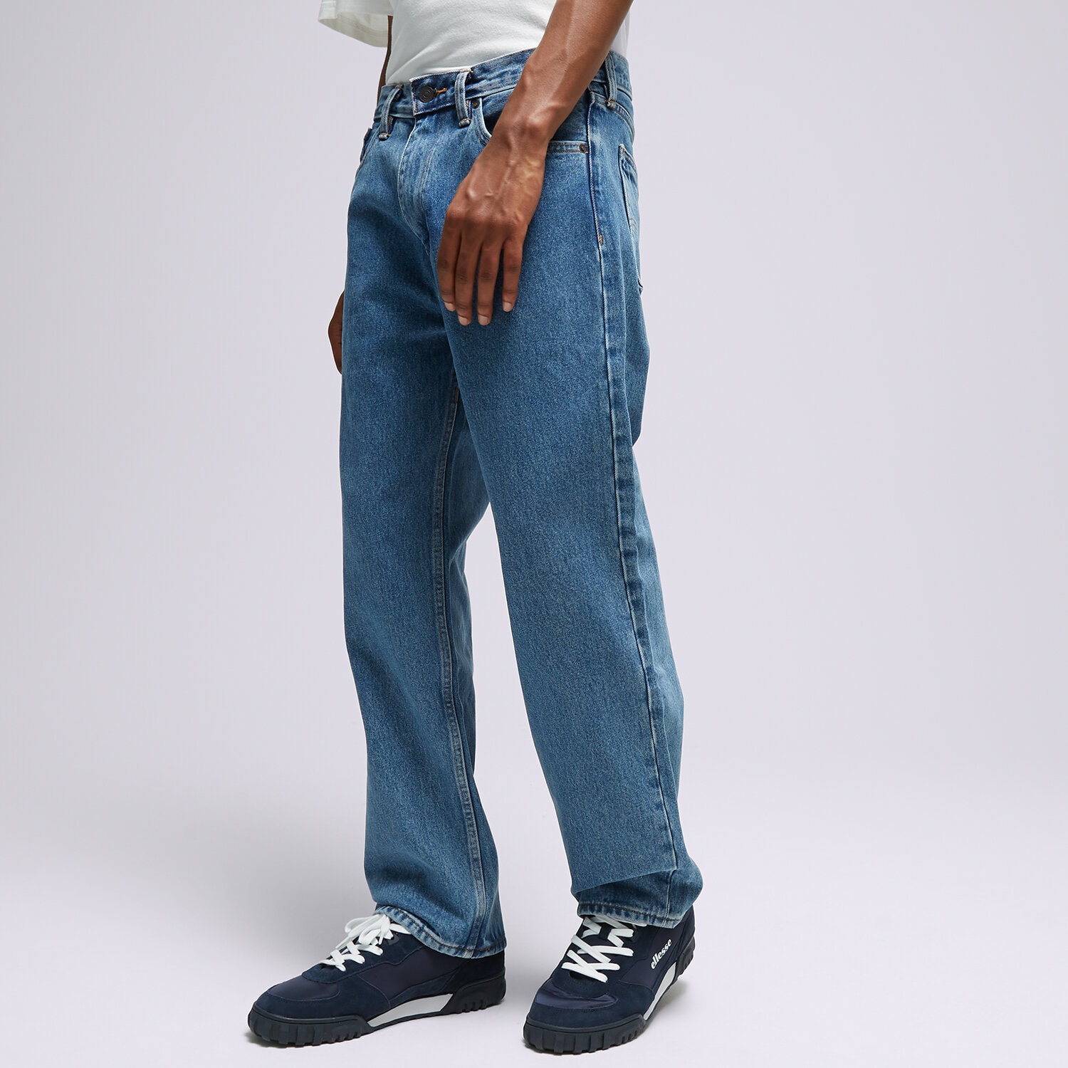 Spodnie sportowe męskie LEVI'S SPODNIE SKATE BAGGY 5 POCKET A2316-0000 NIEBIESKI