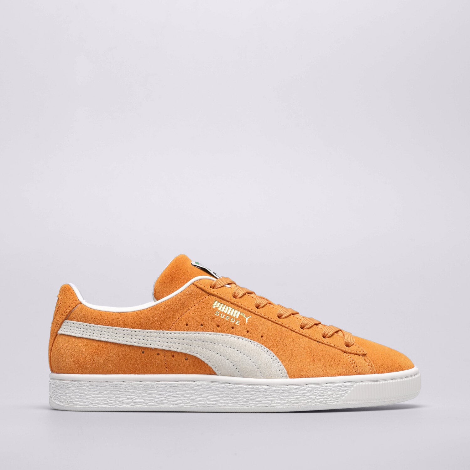Buty sneakersy męskie PUMA SUEDE CLASSIC XXI 37491578 POMARAŃCZOWY
