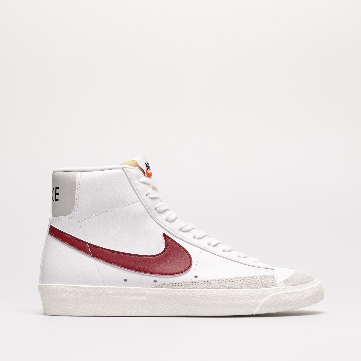 Buty sneakersy męskie NIKE BLAZER MID '77 VINTAGE BQ6806-120 BIAŁY