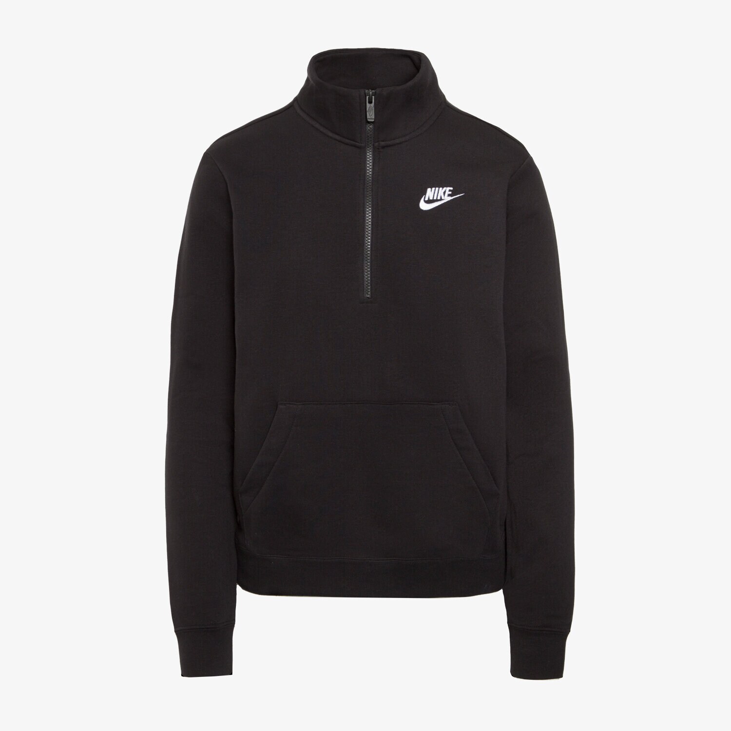 Bluza damska NIKE BLUZA W NSW CLUB FLC QZ STD DQ5838-010 CZARNY