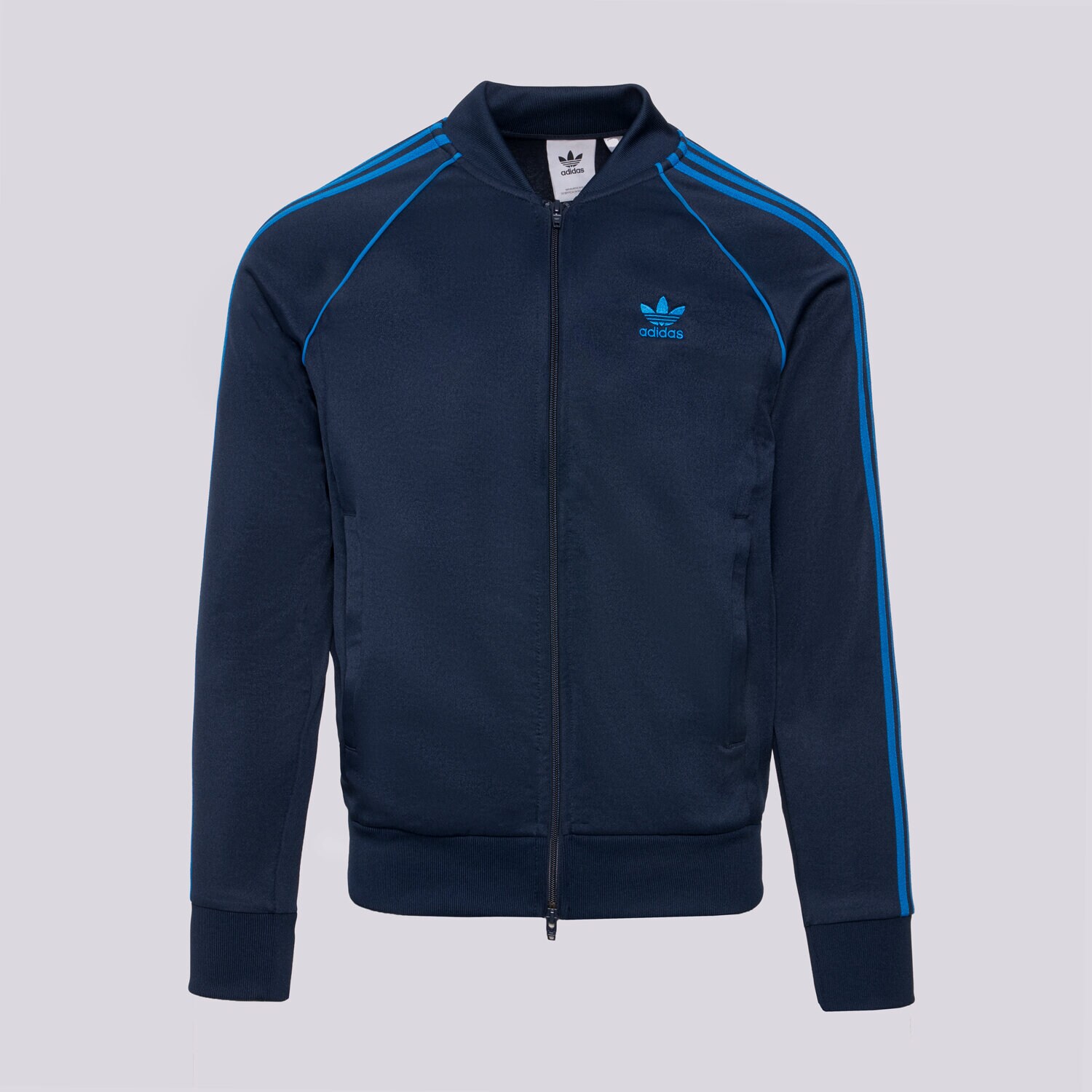 Bluza męska ADIDAS BLUZA SSTT NAVY/BLU SWEATSHIRT IJ9458 GRANATOWY
