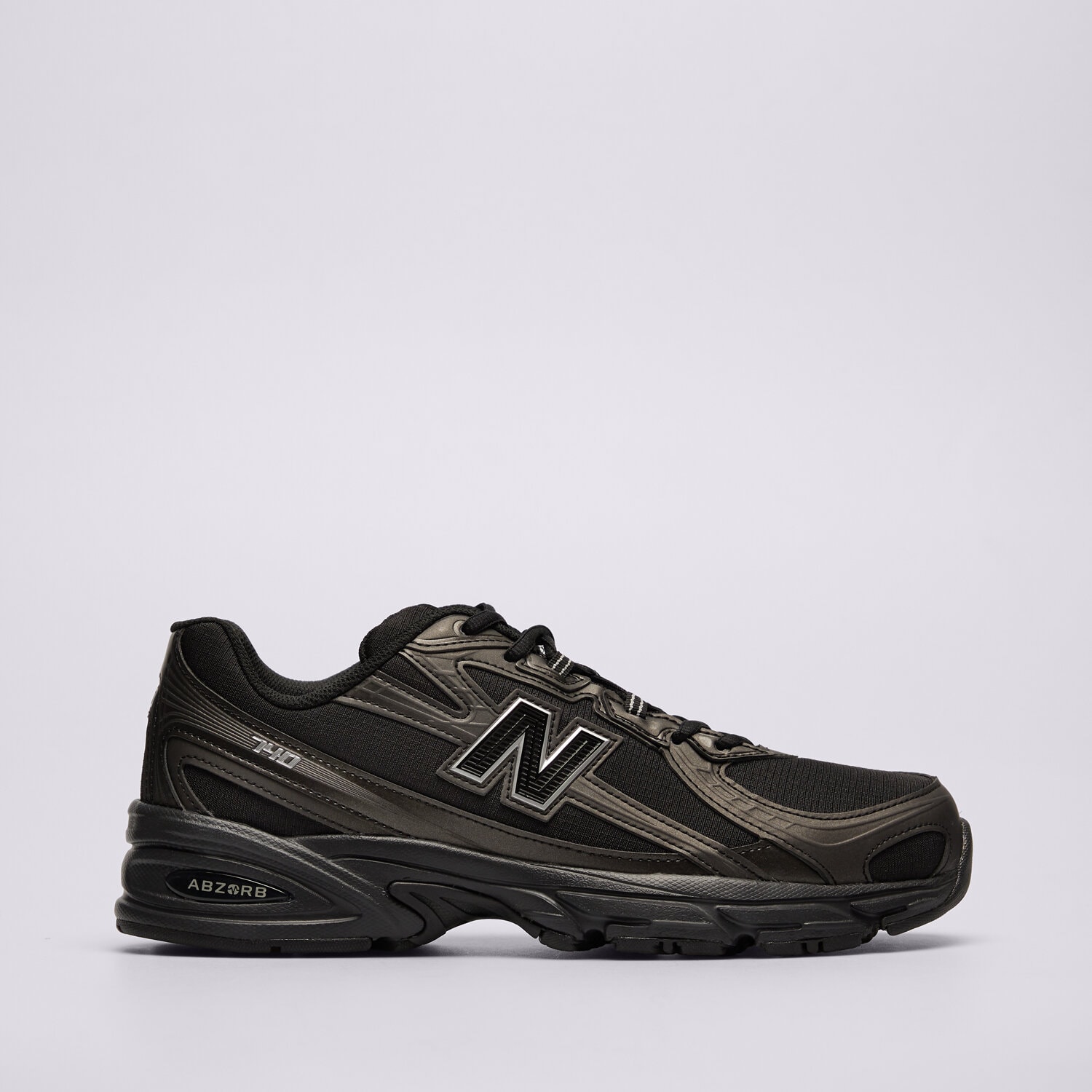Buty sneakersy męskie NEW BALANCE 740 U740BS2 CZARNY