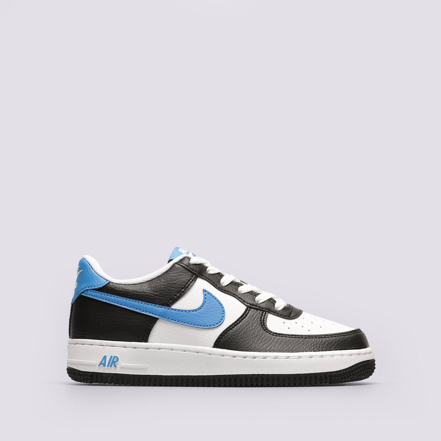 Buty sneakersy dla dzieci NIKE AIR FORCE 1 GS FN8008-001 CZARNY