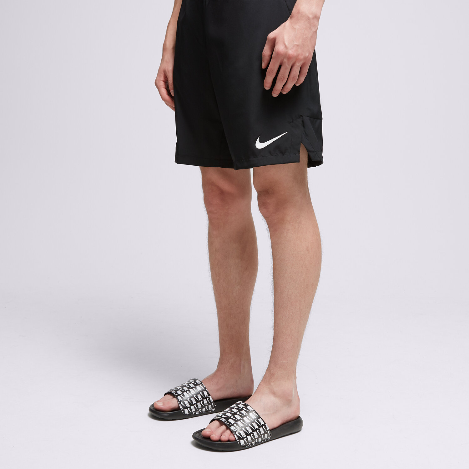 Krótkie spodenki, szorty męskie NIKE SZORTY M NK DF FLX WVN 9IN DM6617-010 CZARNY