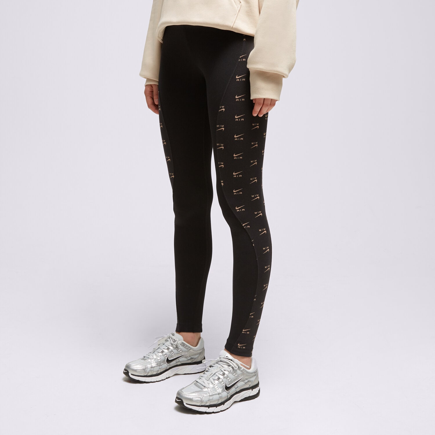 Spodnie sportowe damskie NIKE SPODNIE AIR HR TGHT BLK PANTS DV8056-010 CZARNY
