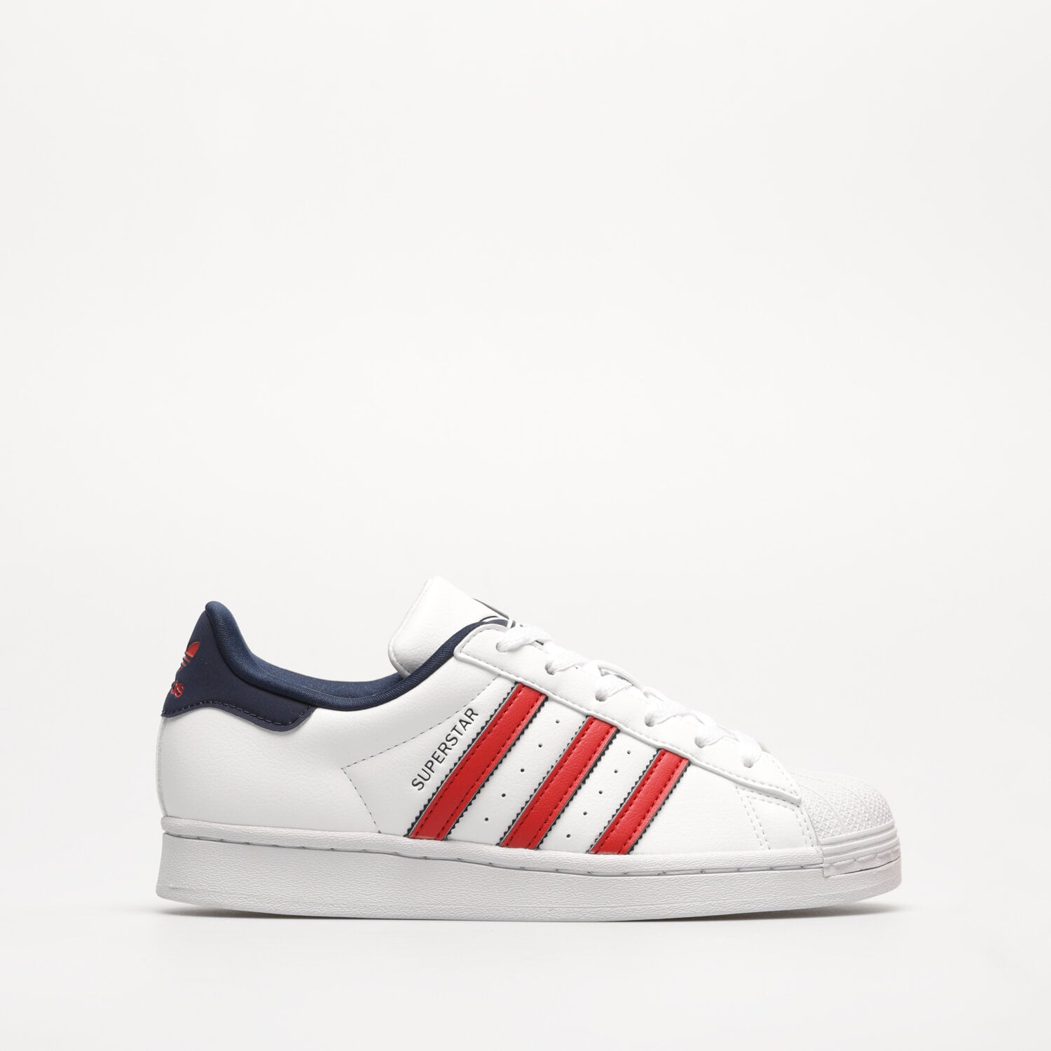 Buty sneakersy dla dzieci ADIDAS SUPERSTAR J IG0249 BIAŁY
